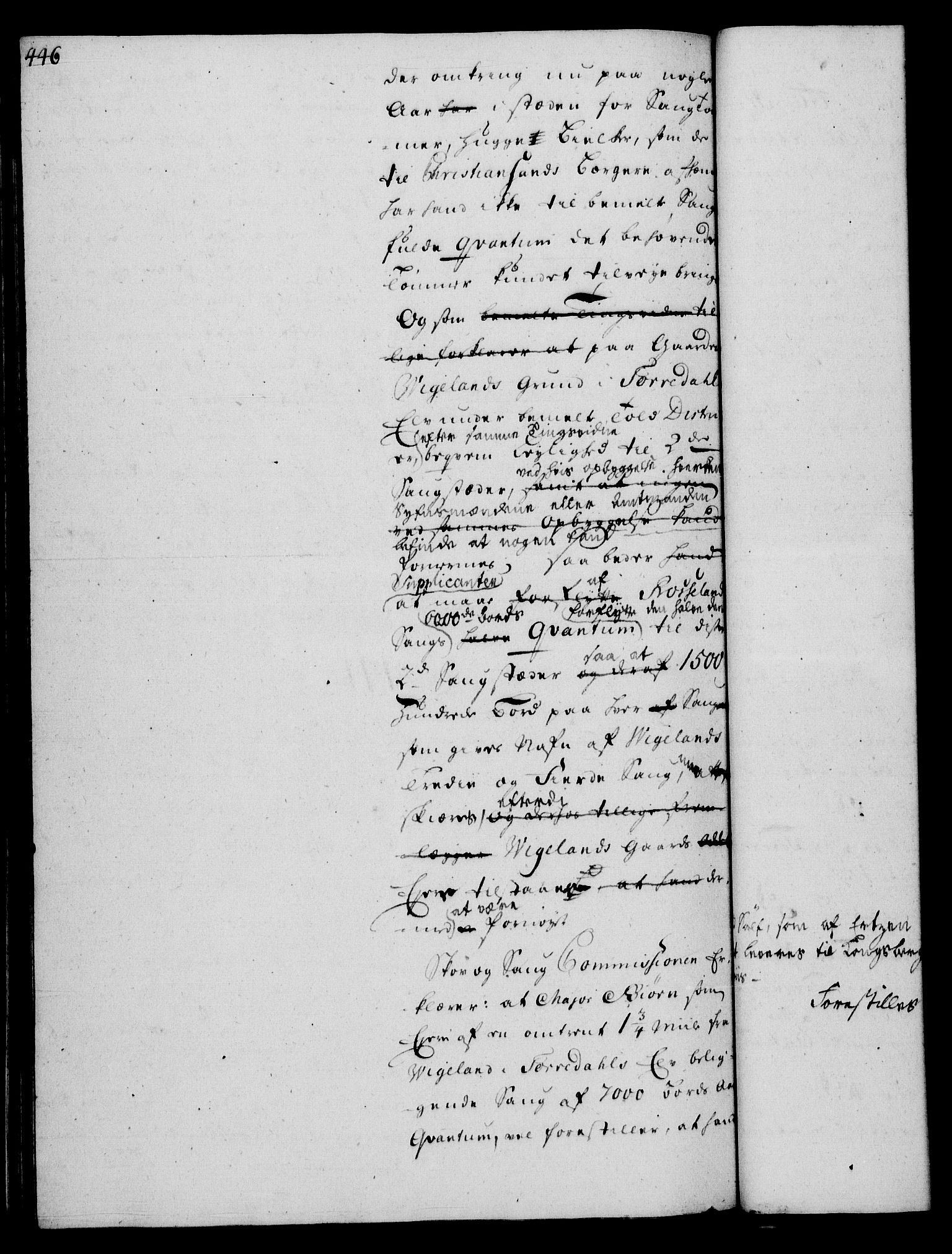 Rentekammeret, Kammerkanselliet, AV/RA-EA-3111/G/Gh/Gha/L0031: Norsk ekstraktmemorialprotokoll (merket RK 53.76), 1751-1753, p. 446