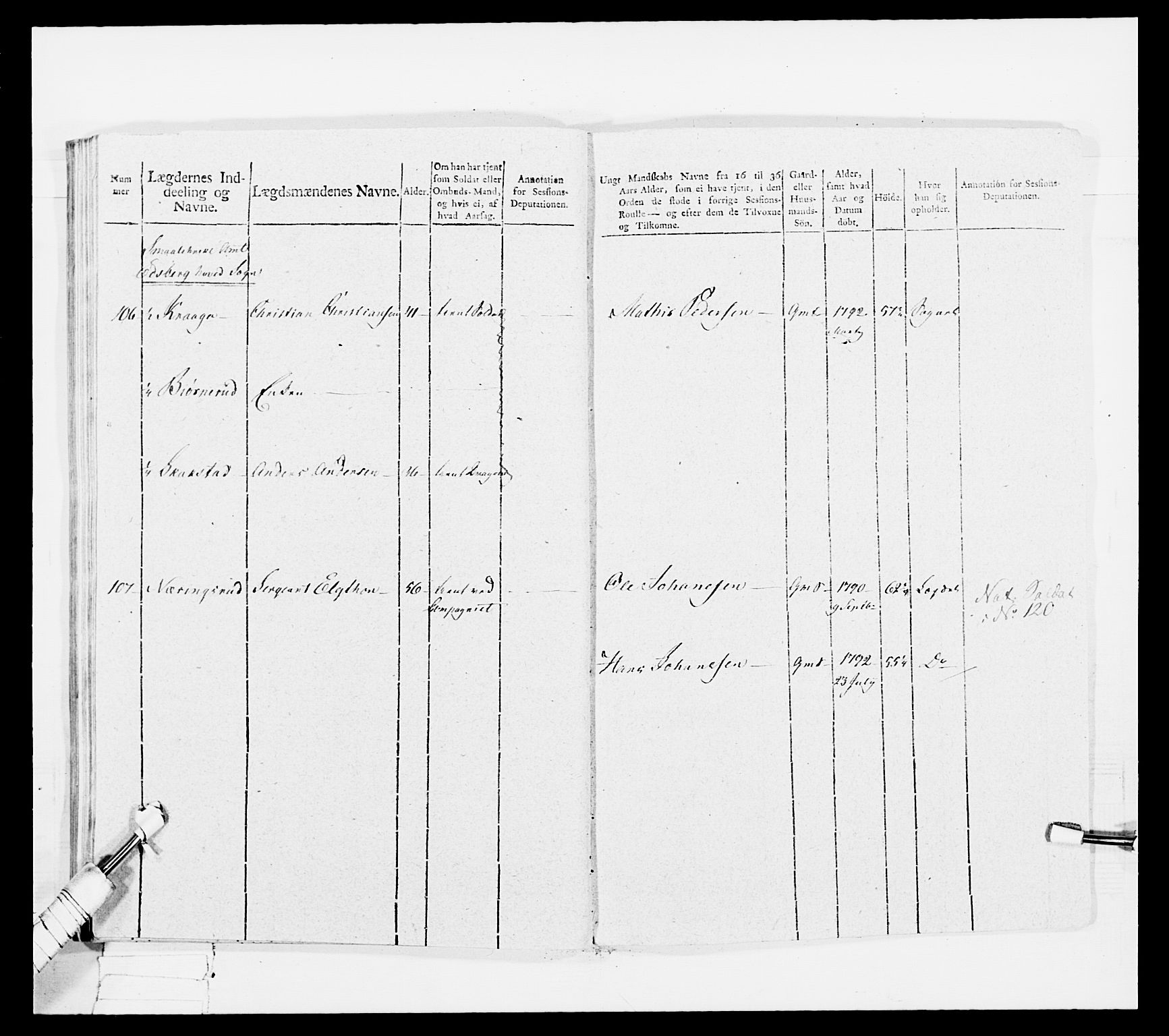 Generalitets- og kommissariatskollegiet, Det kongelige norske kommissariatskollegium, AV/RA-EA-5420/E/Eh/L0034: Nordafjelske gevorbne infanteriregiment, 1810, p. 438