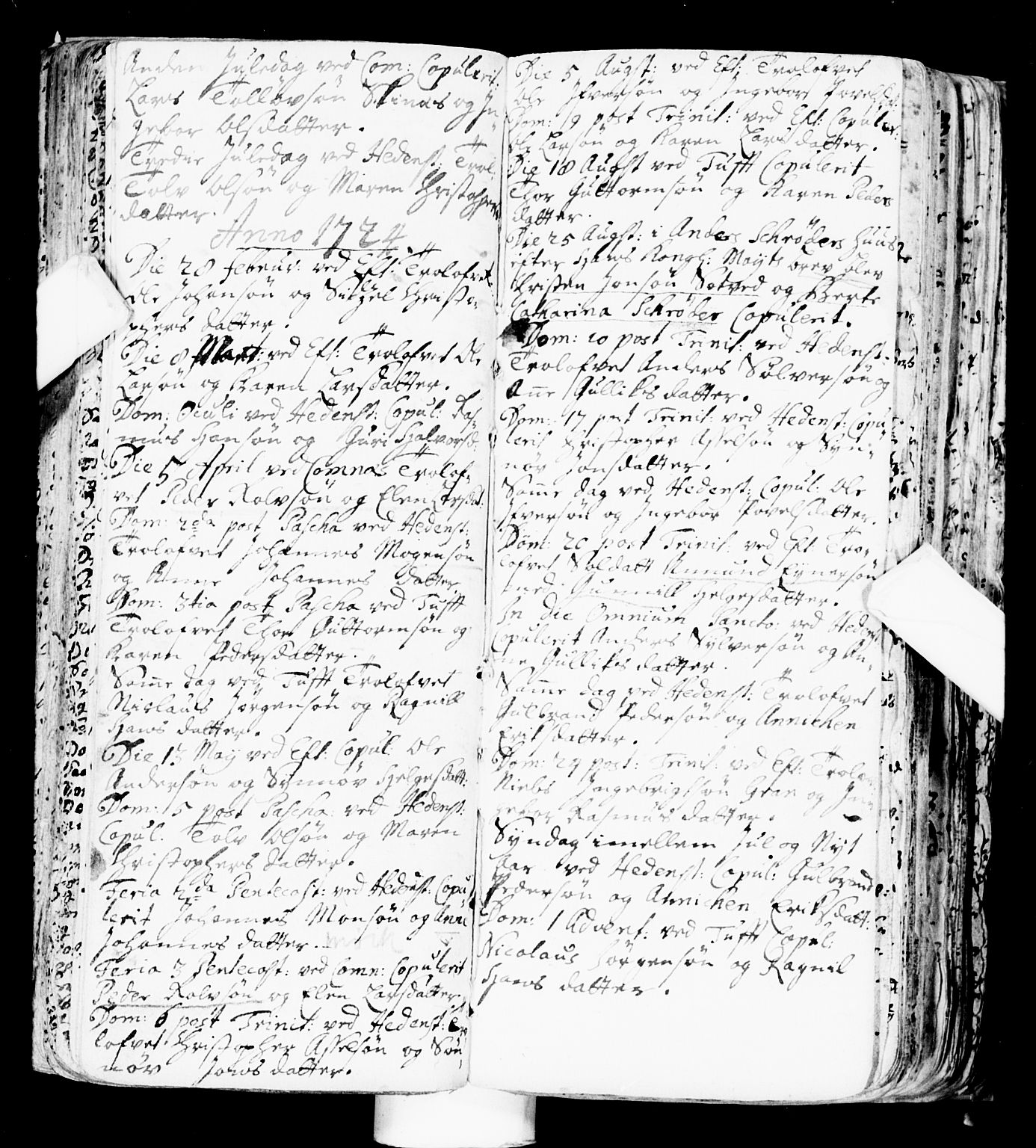 Sandsvær kirkebøker, AV/SAKO-A-244/F/Fa/L0001: Parish register (official) no. I 1, 1665-1725, p. 137