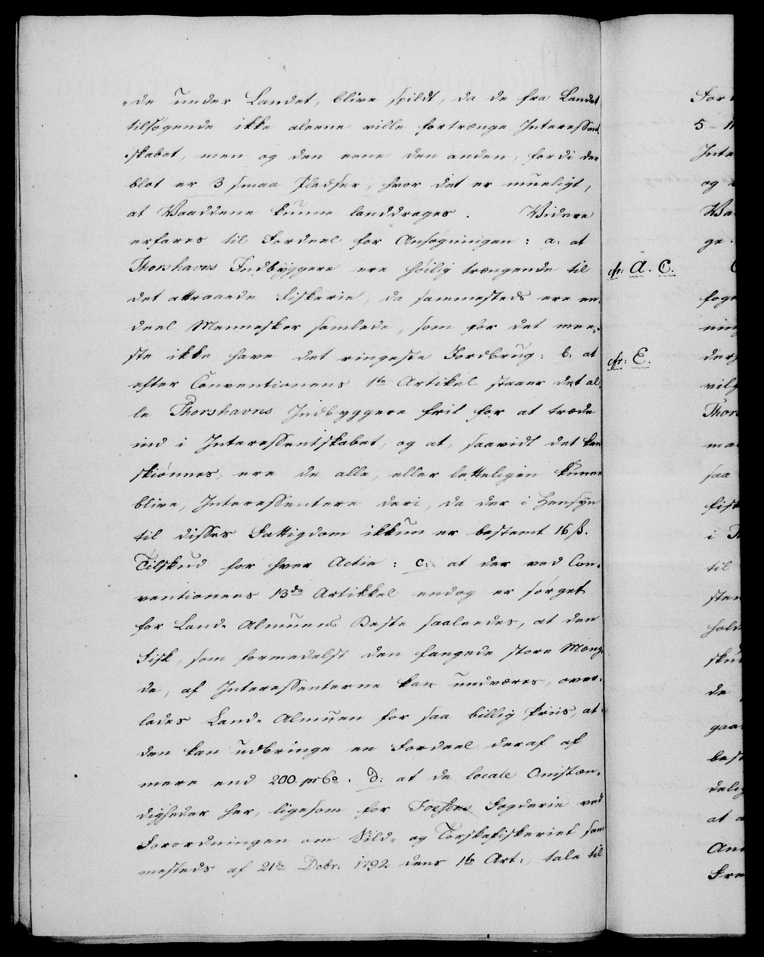 Rentekammeret, Kammerkanselliet, RA/EA-3111/G/Gf/Gfa/L0080: Norsk relasjons- og resolusjonsprotokoll (merket RK 52.80), 1798, p. 244