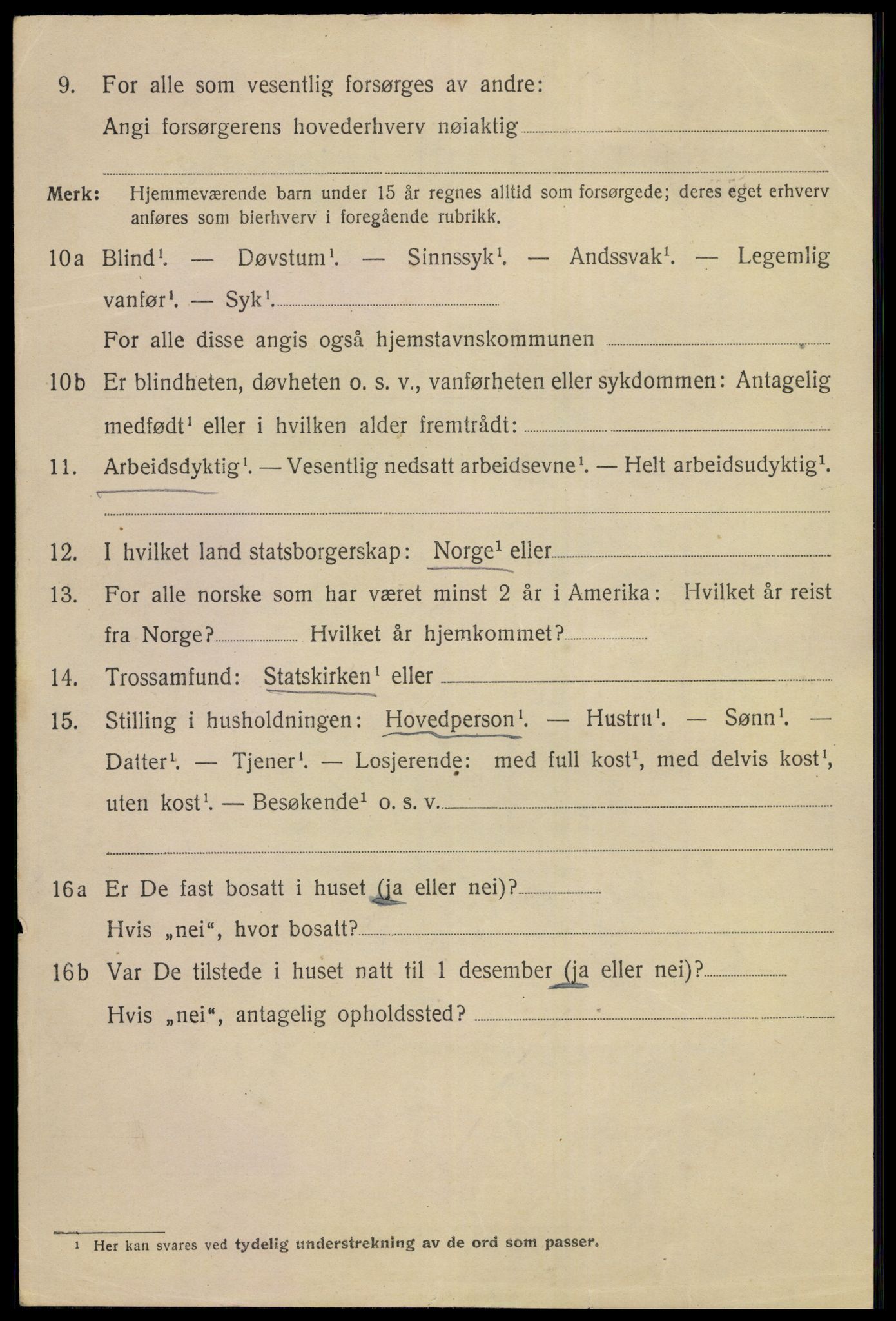 SAKO, 1920 census for Kongsberg, 1920, p. 15777