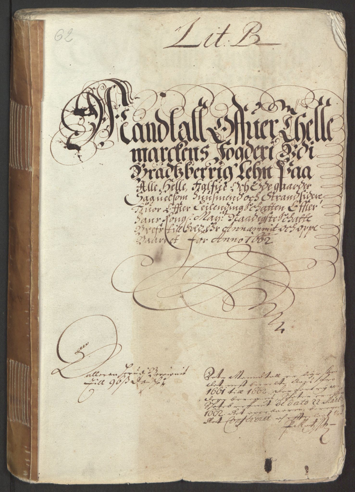 Rentekammeret inntil 1814, Reviderte regnskaper, Fogderegnskap, RA/EA-4092/R35/L2054: Fogderegnskap Øvre og Nedre Telemark, 1662-1663, p. 8