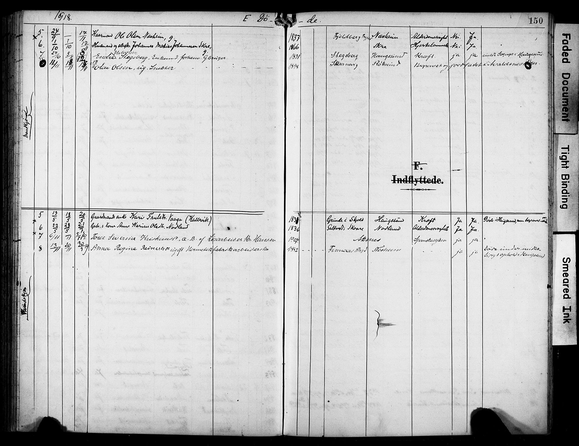 Avaldsnes sokneprestkontor, SAST/A -101851/H/Ha/Haa/L0016: Parish register (official) no. A 16, 1893-1918, p. 150