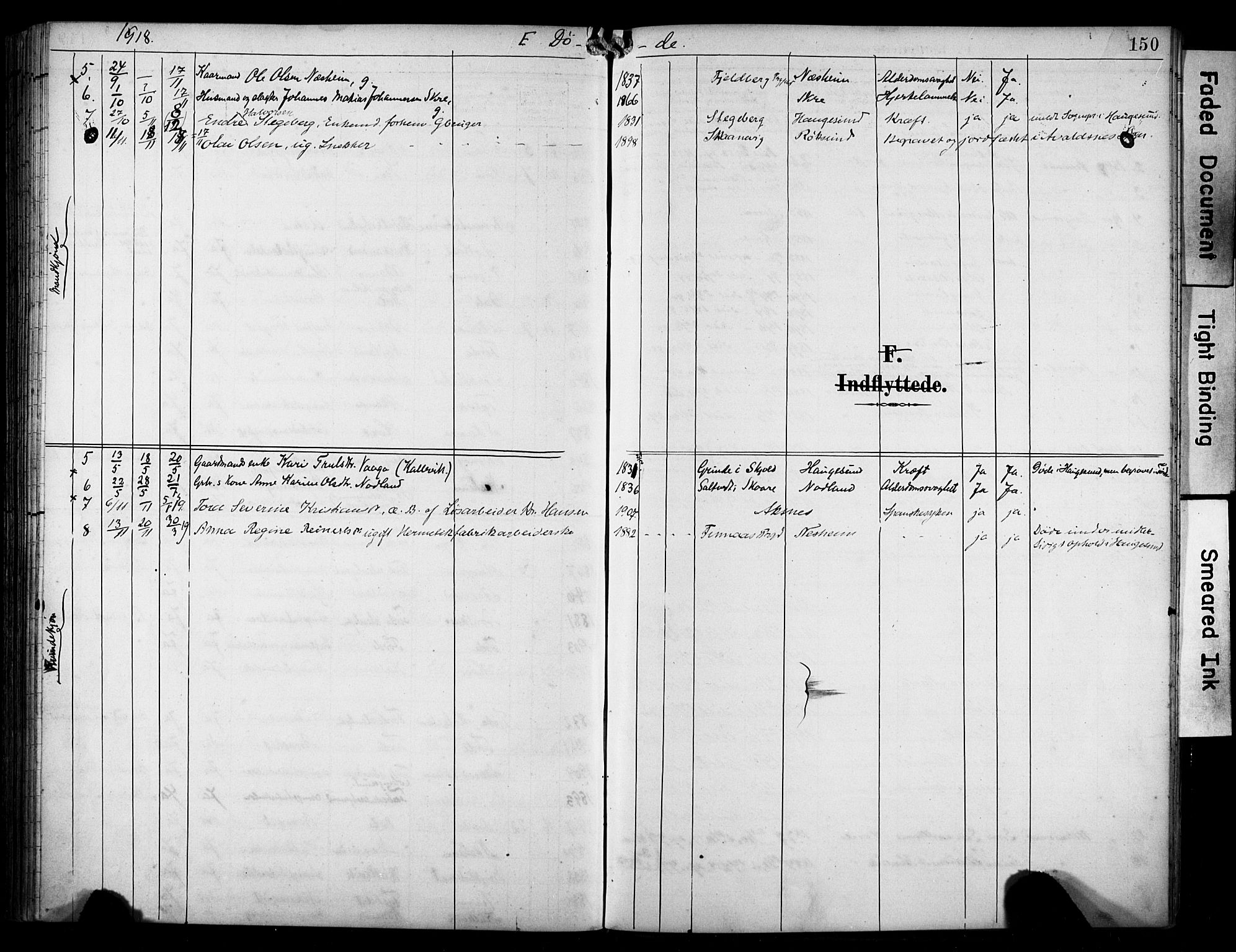 Avaldsnes sokneprestkontor, AV/SAST-A -101851/H/Ha/Haa/L0016: Parish register (official) no. A 16, 1893-1918, p. 150