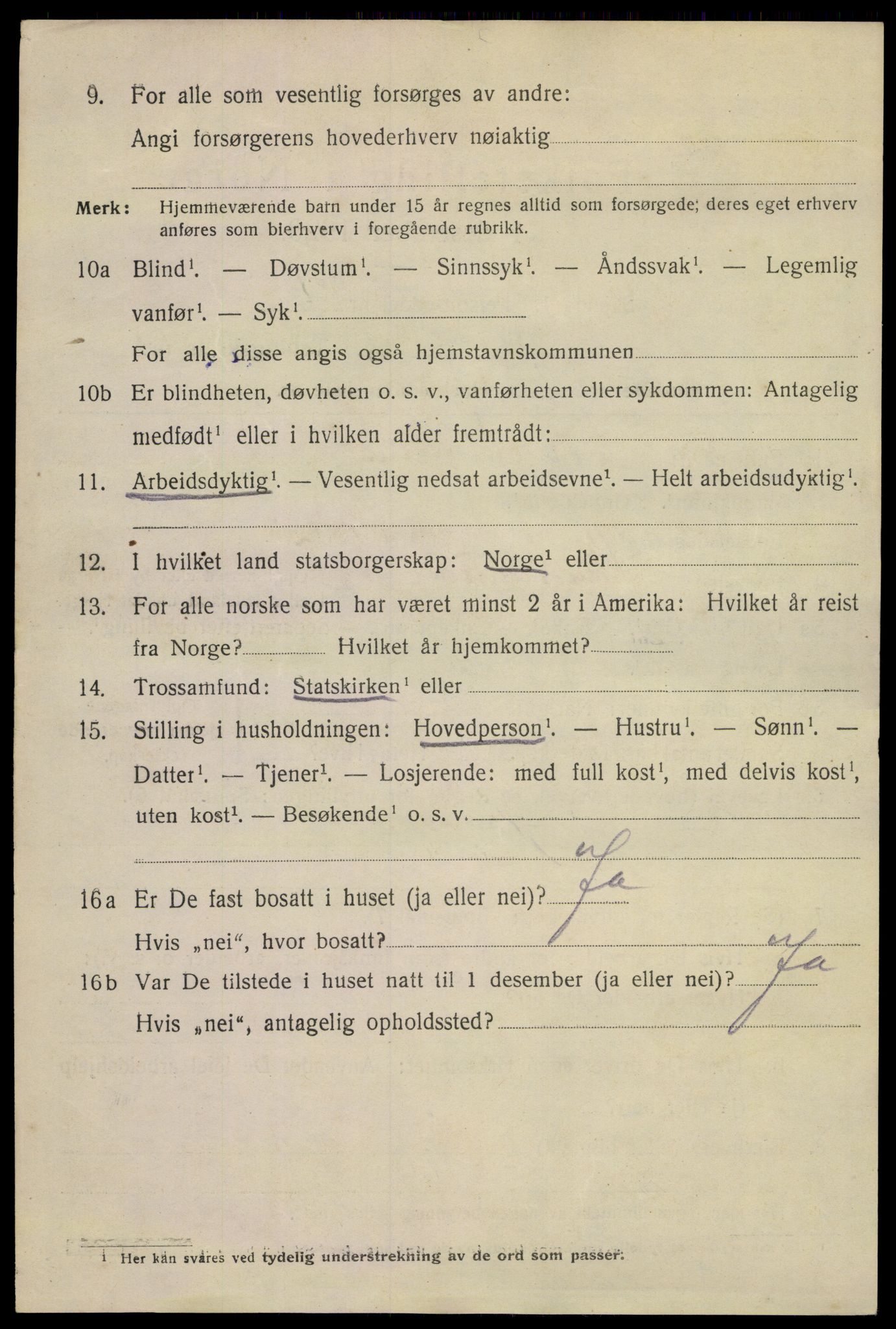 SAKO, 1920 census for Horten, 1920, p. 13460