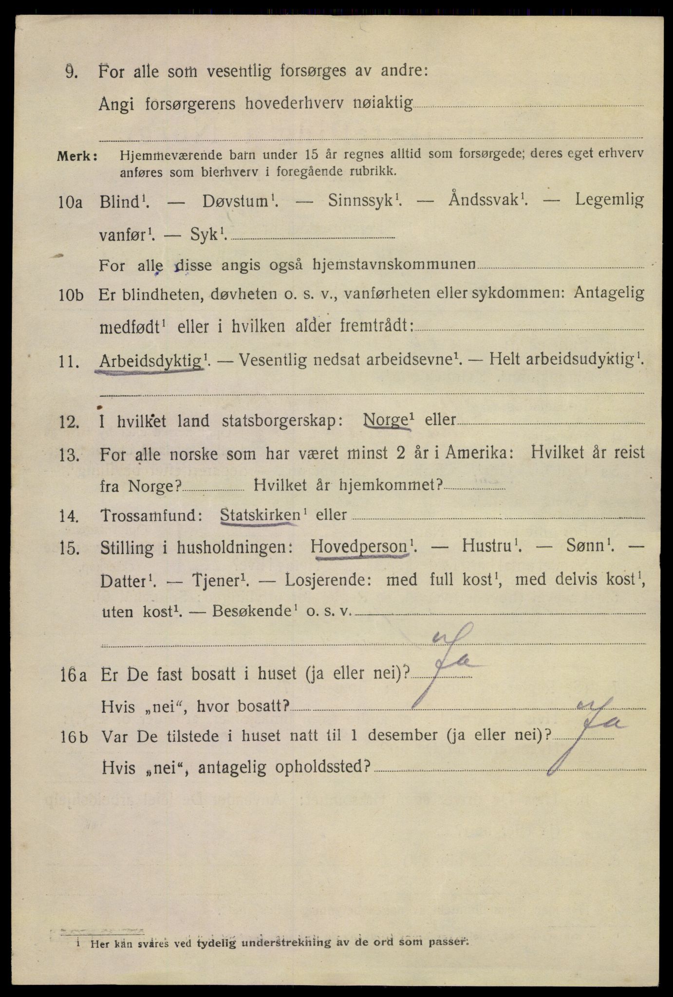 SAKO, 1920 census for Horten, 1920, p. 13460