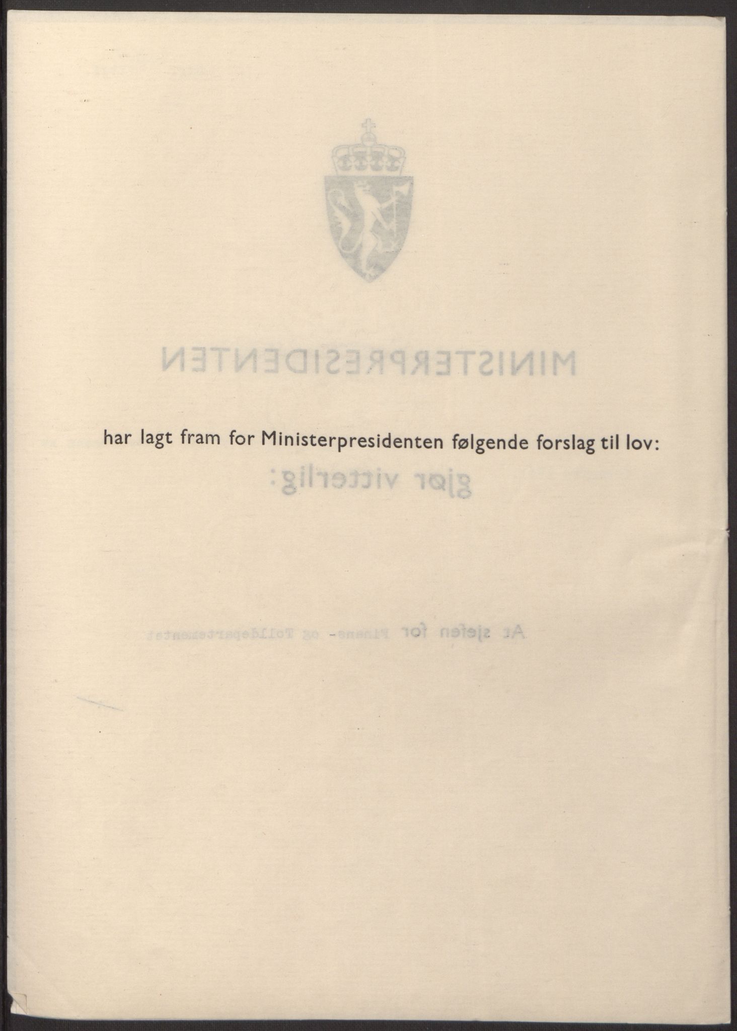 NS-administrasjonen 1940-1945 (Statsrådsekretariatet, de kommisariske statsråder mm), AV/RA-S-4279/D/Db/L0098: Lover II, 1942, p. 239