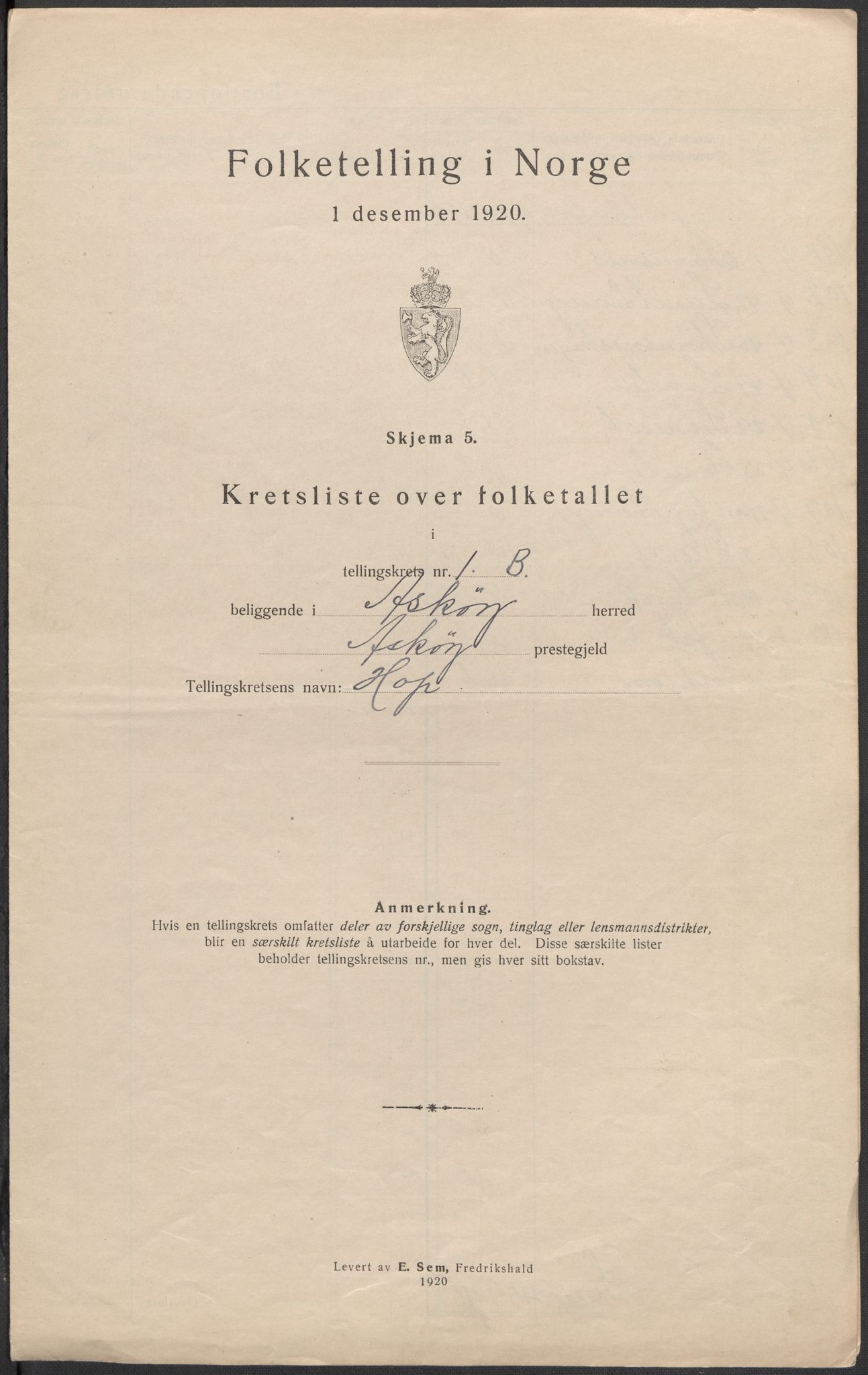 SAB, 1920 census for Askøy, 1920, p. 11