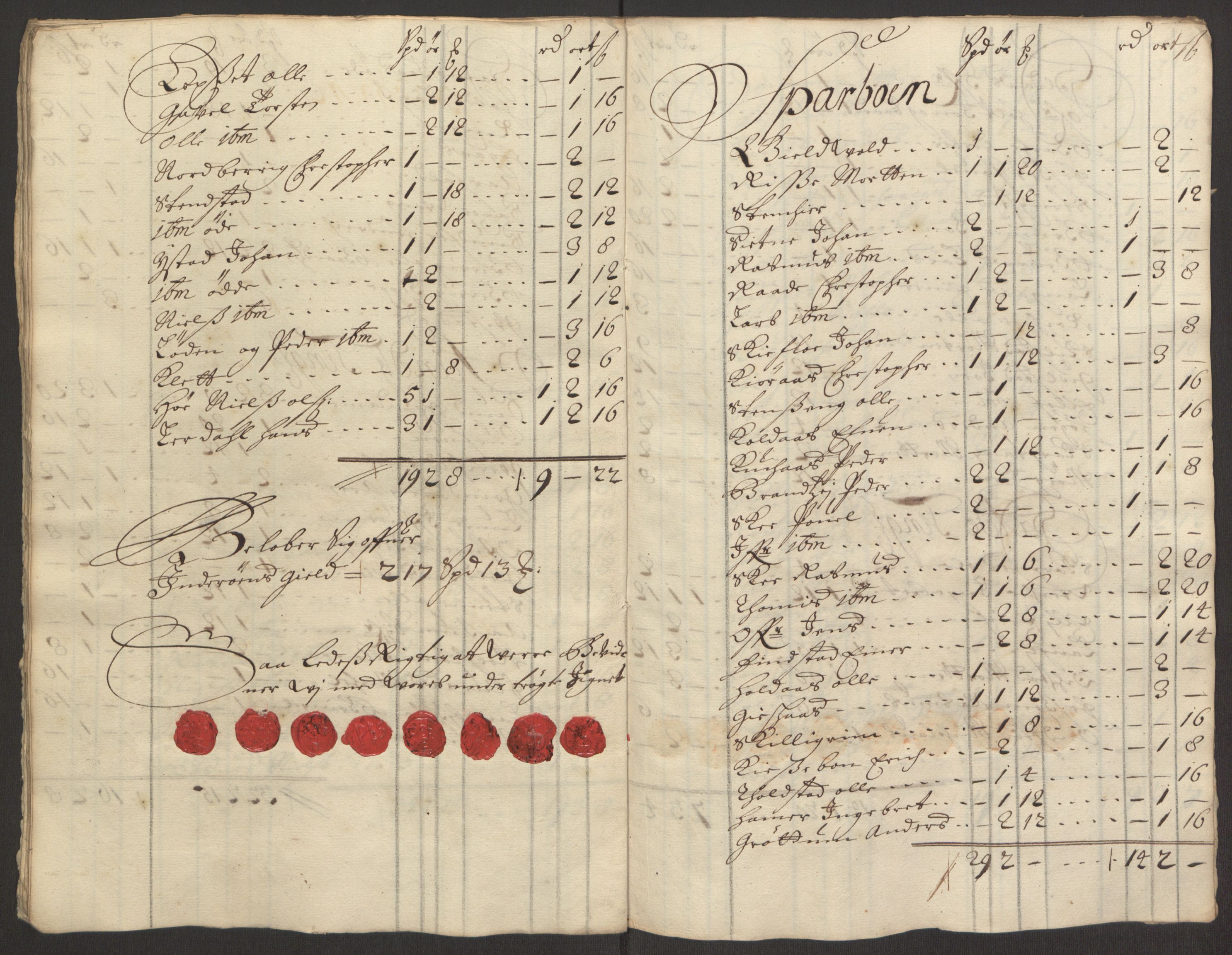 Rentekammeret inntil 1814, Reviderte regnskaper, Fogderegnskap, AV/RA-EA-4092/R63/L4308: Fogderegnskap Inderøy, 1692-1694, p. 490