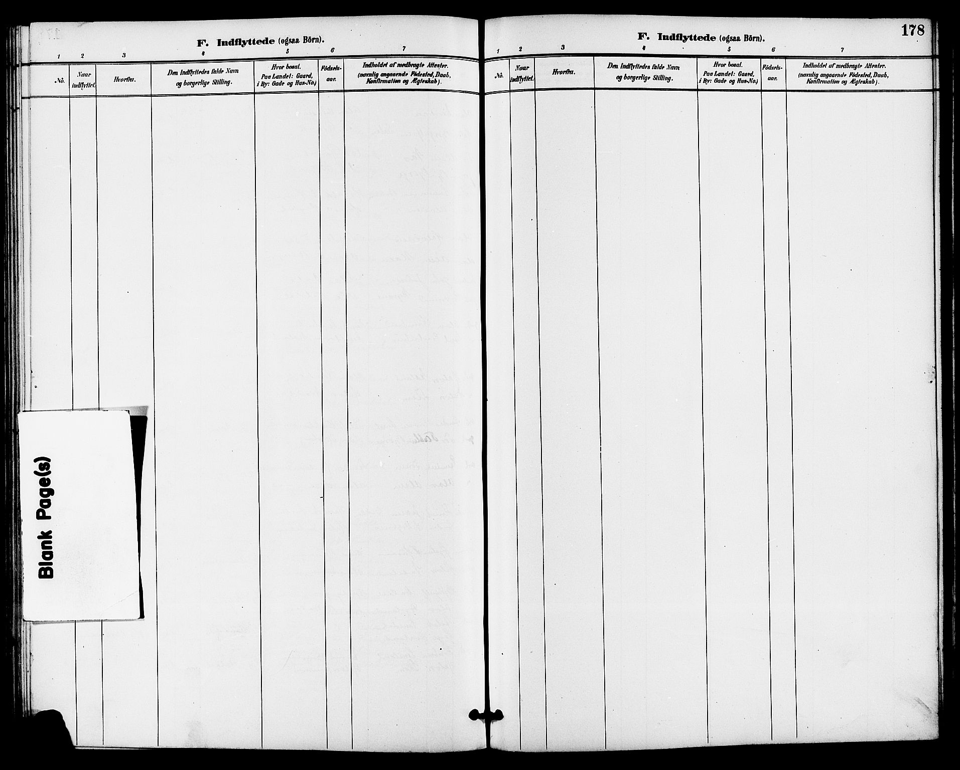 Seljord kirkebøker, SAKO/A-20/G/Ga/L0005: Parish register (copy) no. I 5, 1887-1914, p. 178