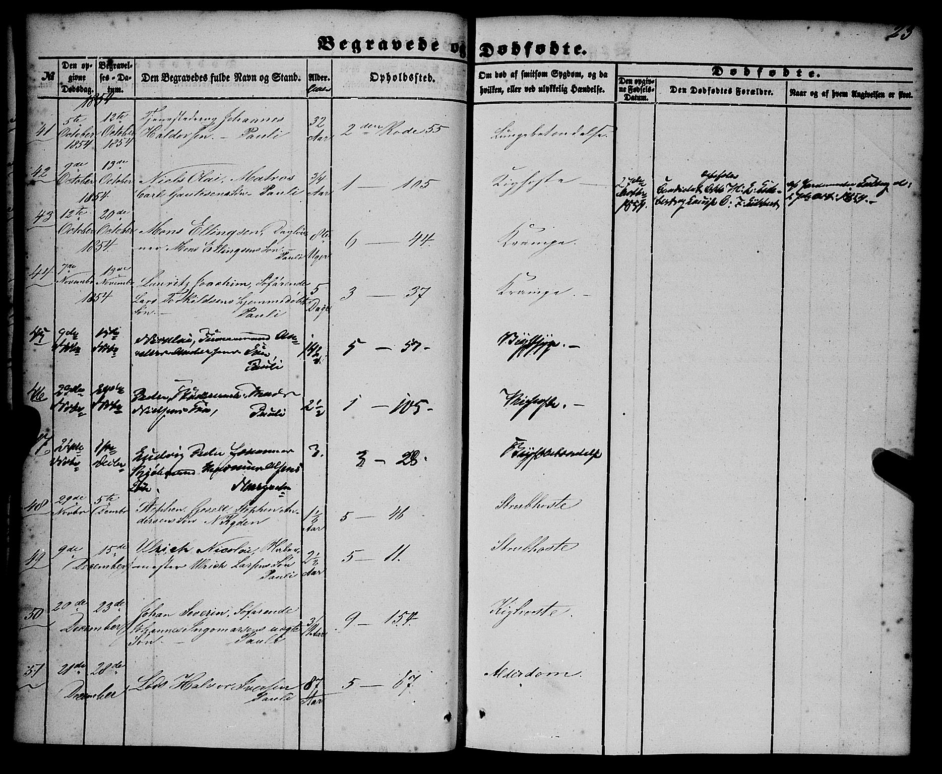 Nykirken Sokneprestembete, AV/SAB-A-77101/H/Haa/L0042: Parish register (official) no. E 2, 1850-1868, p. 23