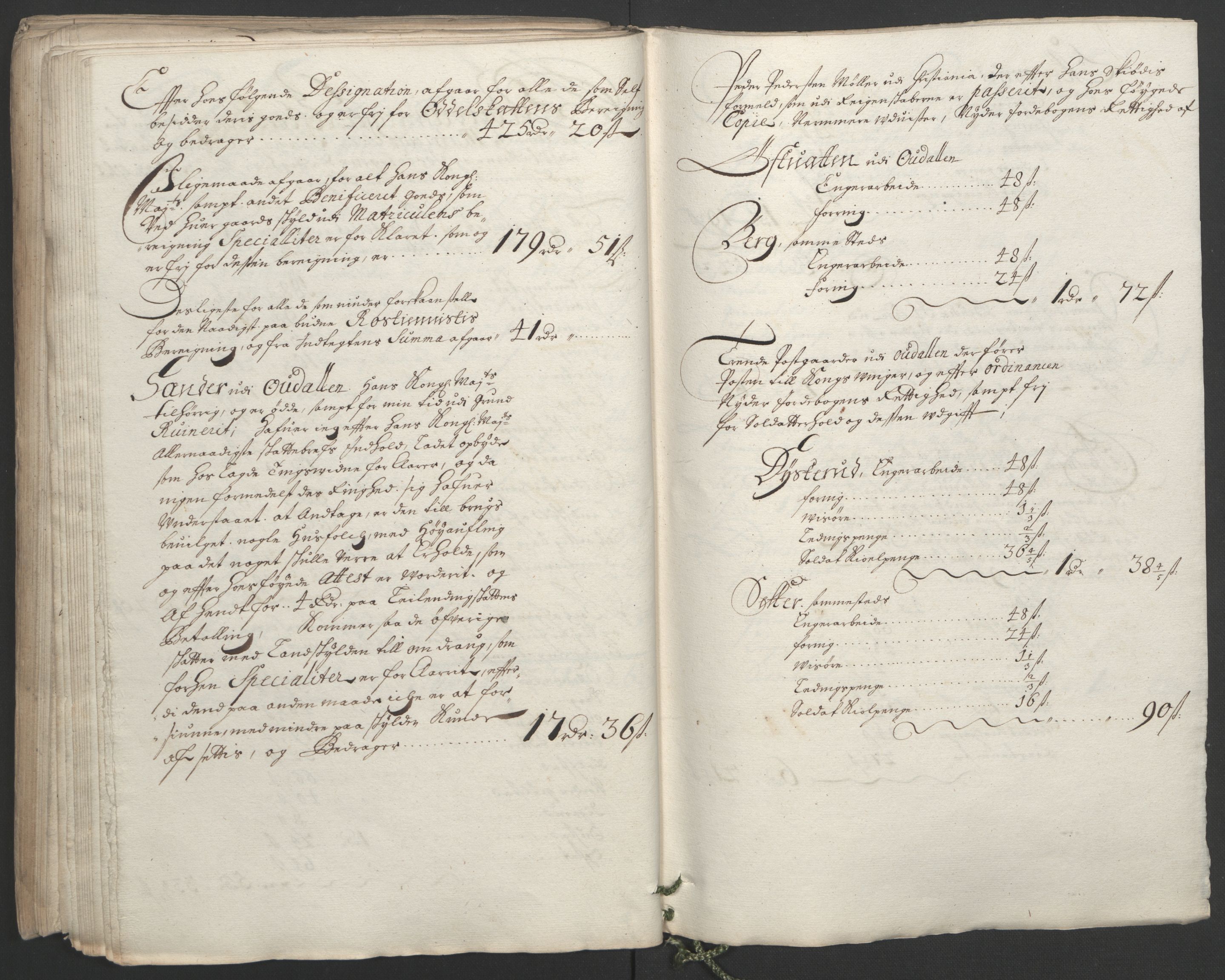 Rentekammeret inntil 1814, Reviderte regnskaper, Fogderegnskap, AV/RA-EA-4092/R13/L0832: Fogderegnskap Solør, Odal og Østerdal, 1694, p. 121