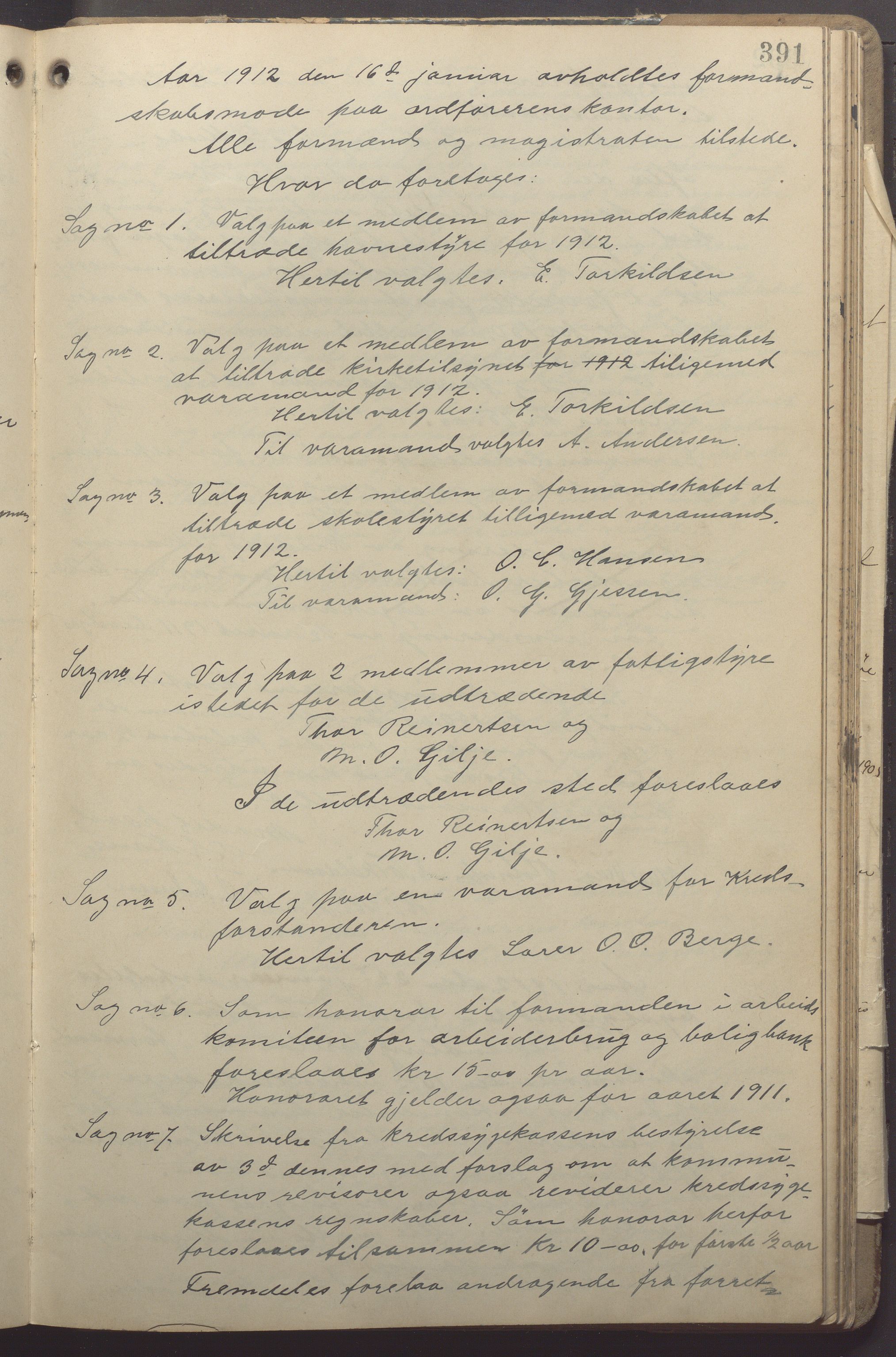 Skudeneshavn kommune - Formannskapet, IKAR/A-361/Aa/L0003: Møtebok, 1903-1913, p. 391