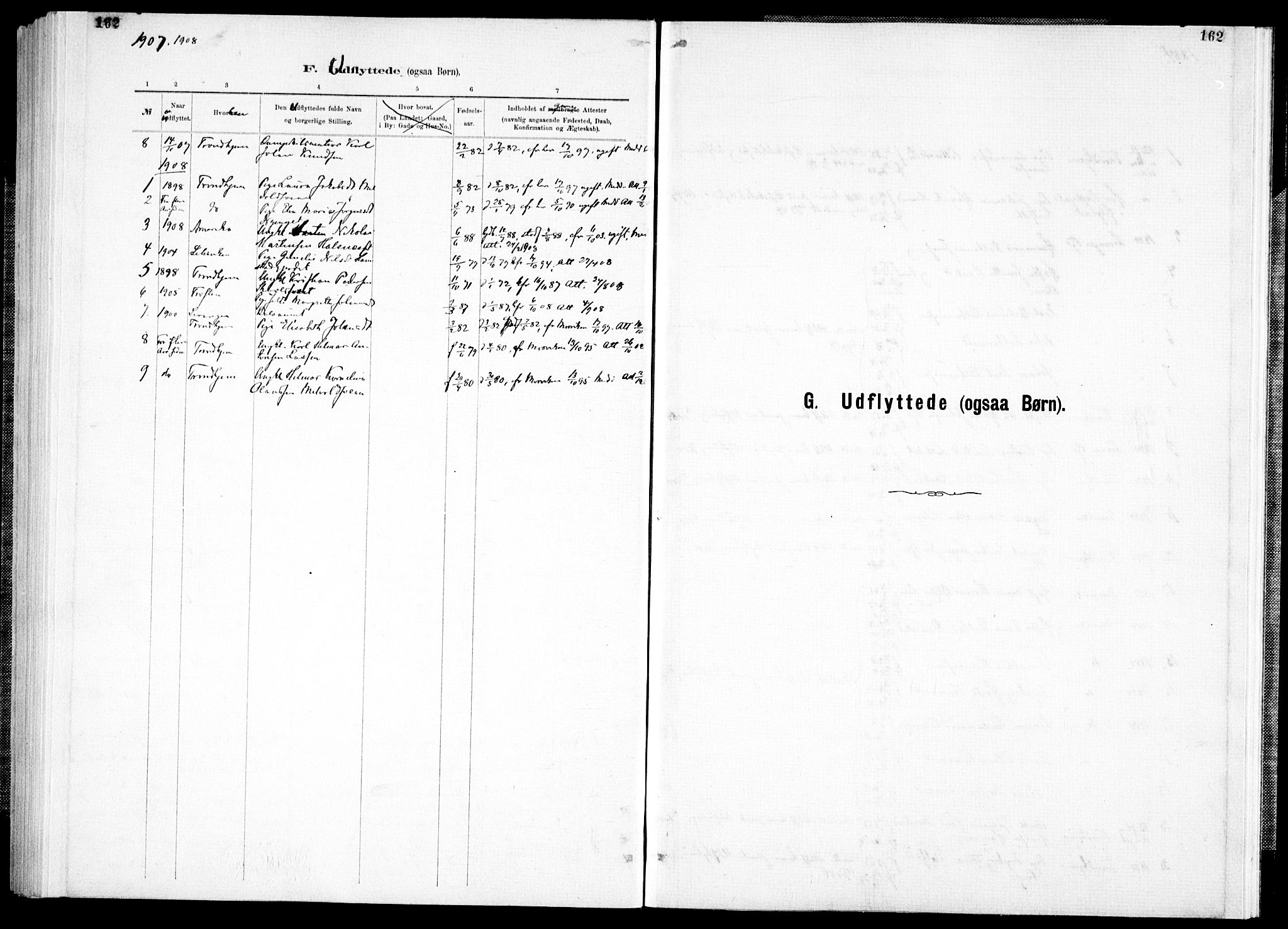 Ministerialprotokoller, klokkerbøker og fødselsregistre - Nord-Trøndelag, SAT/A-1458/733/L0325: Parish register (official) no. 733A04, 1884-1908, p. 162