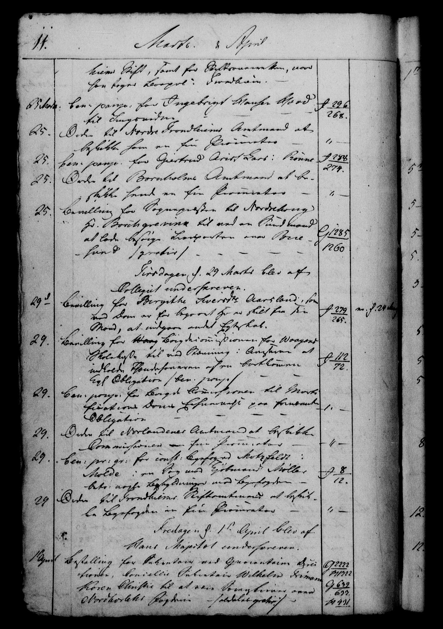 Danske Kanselli 1800-1814, RA/EA-3024/H/Hf/Hfb/Hfbc/L0009: Underskrivelsesbok m. register, 1808, p. 11