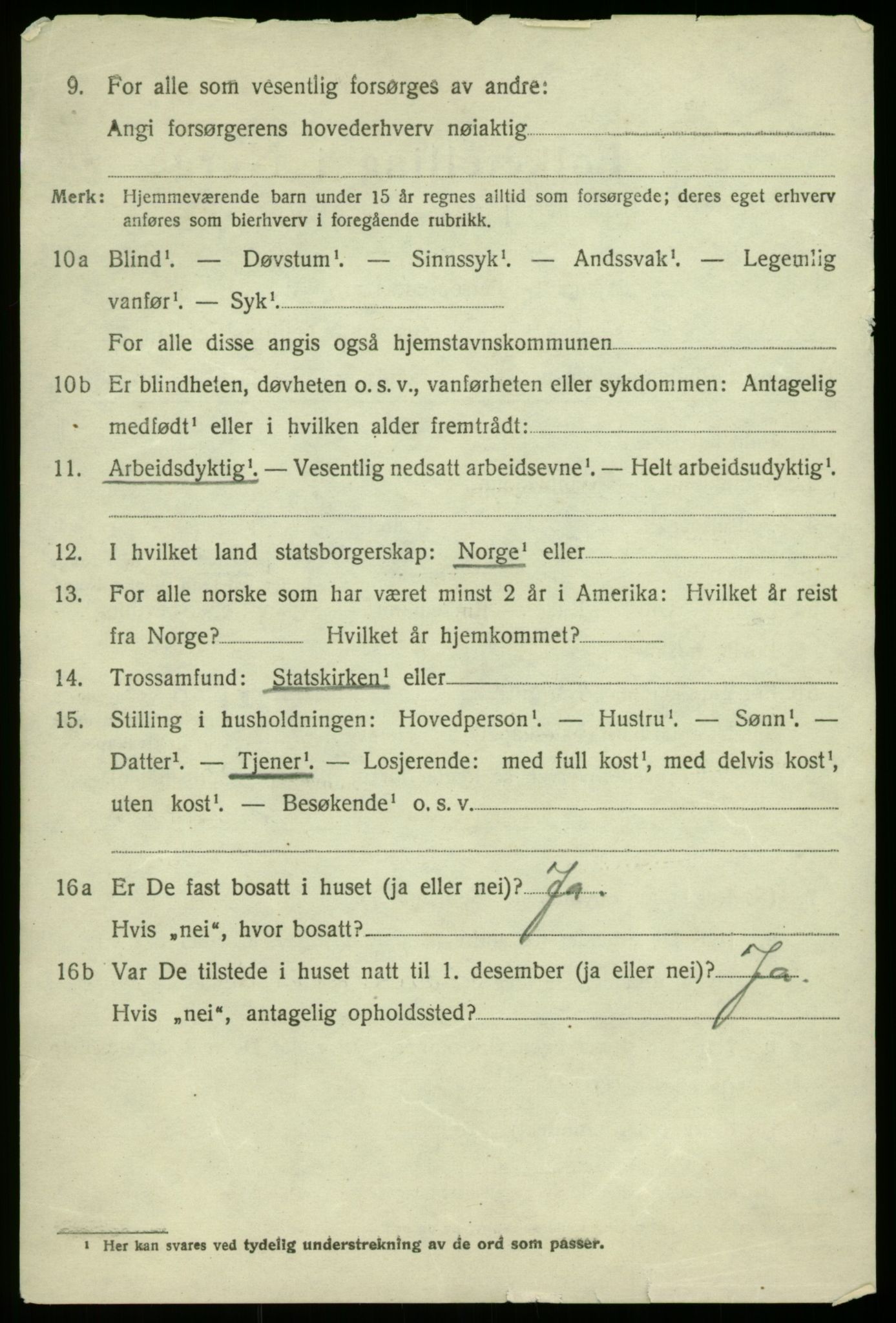 SAB, 1920 census for Fana, 1920, p. 5472