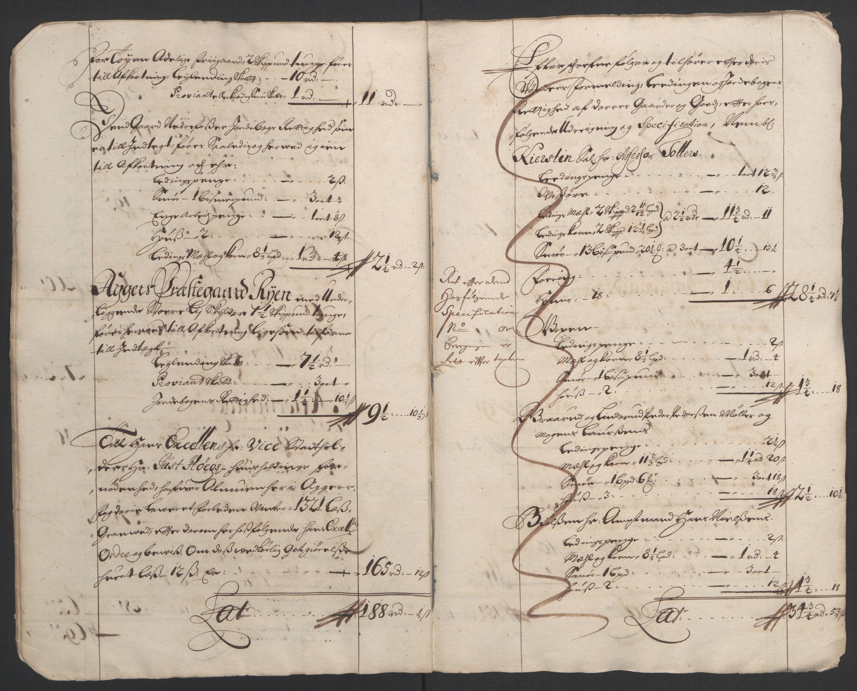 Rentekammeret inntil 1814, Reviderte regnskaper, Fogderegnskap, AV/RA-EA-4092/R08/L0426: Fogderegnskap Aker, 1692-1693, p. 11