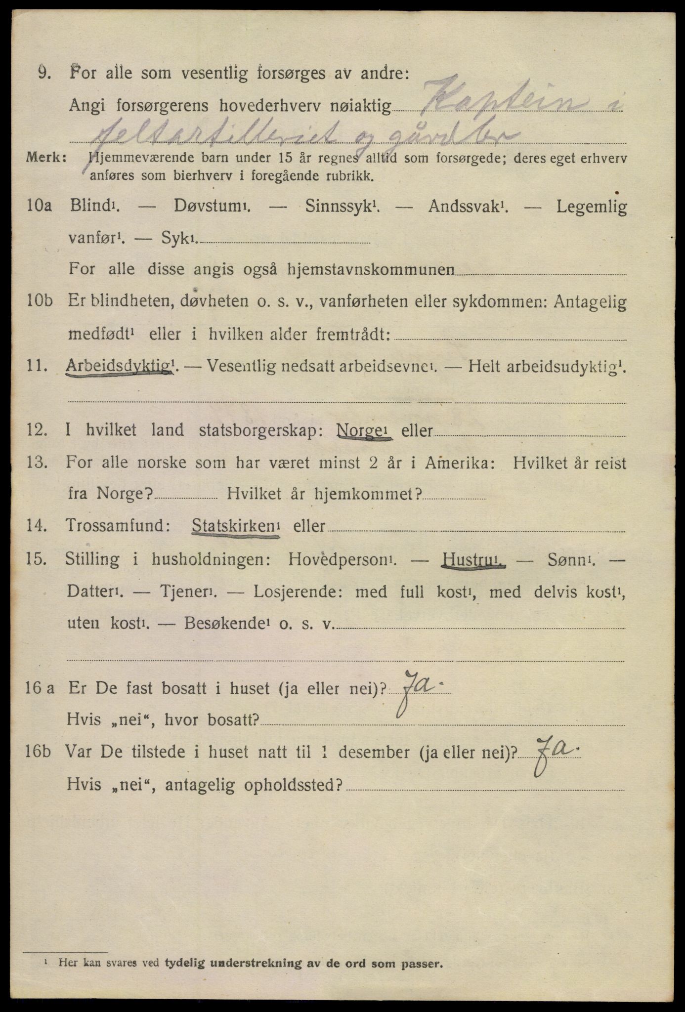 SAO, 1920 census for Skedsmo, 1920, p. 7188