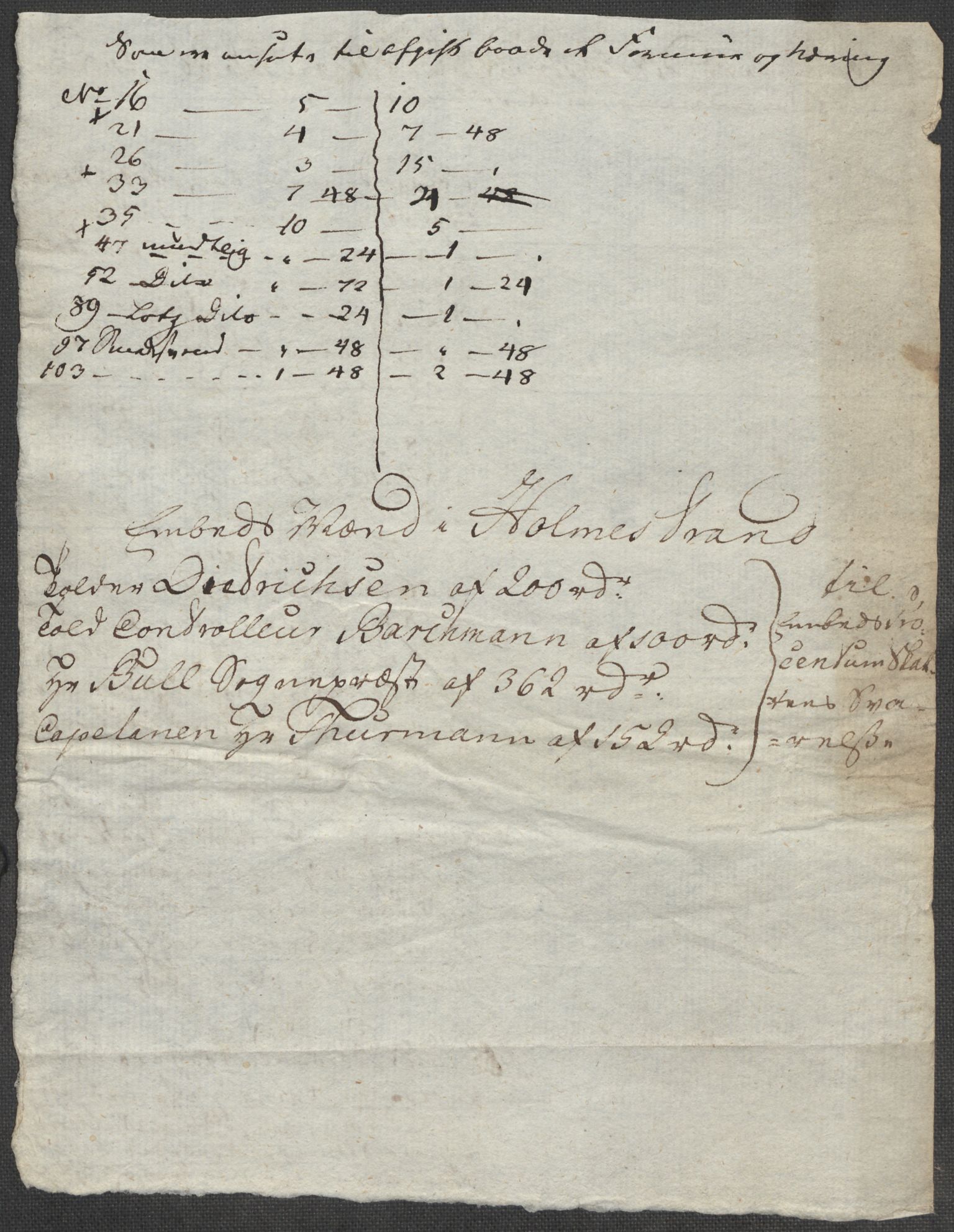 Rentekammeret inntil 1814, Reviderte regnskaper, Mindre regnskaper, AV/RA-EA-4068/Rf/Rfe/L0015: Holmestrand, Idd og Marker fogderi, 1789, p. 23