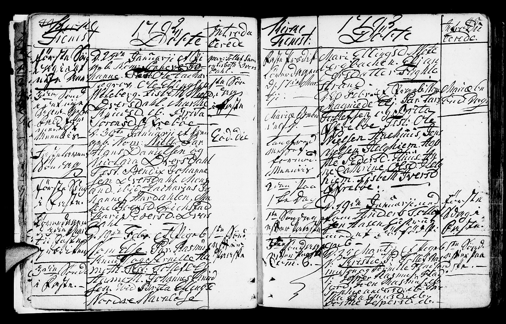 Jølster sokneprestembete, SAB/A-80701/H/Haa/Haaa/L0006: Parish register (official) no. A 6, 1790-1821, p. 44-45
