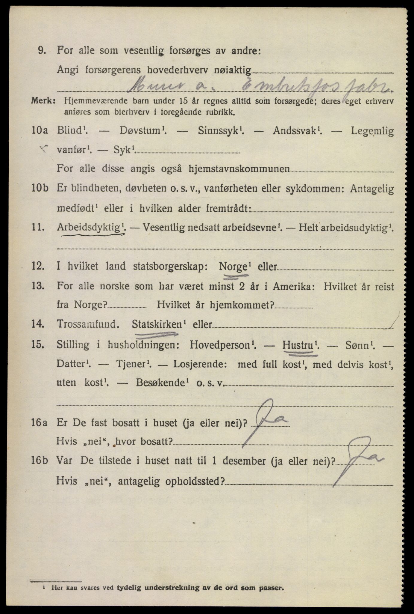 SAKO, 1920 census for Modum, 1920, p. 10174