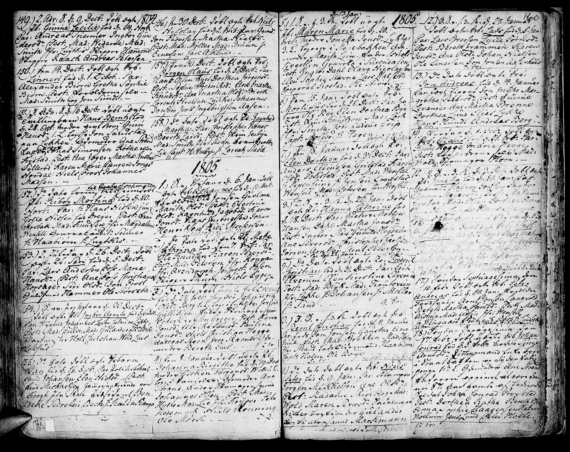 Ministerialprotokoller, klokkerbøker og fødselsregistre - Sør-Trøndelag, SAT/A-1456/601/L0039: Parish register (official) no. 601A07, 1770-1819, p. 160