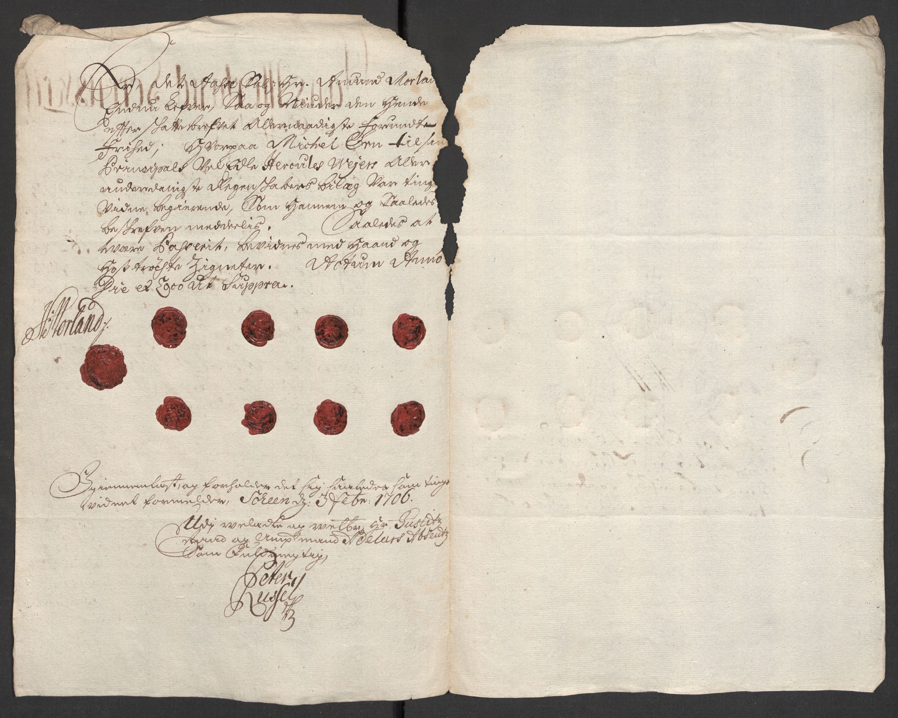 Rentekammeret inntil 1814, Reviderte regnskaper, Fogderegnskap, AV/RA-EA-4092/R36/L2114: Fogderegnskap Øvre og Nedre Telemark og Bamble, 1705, p. 160