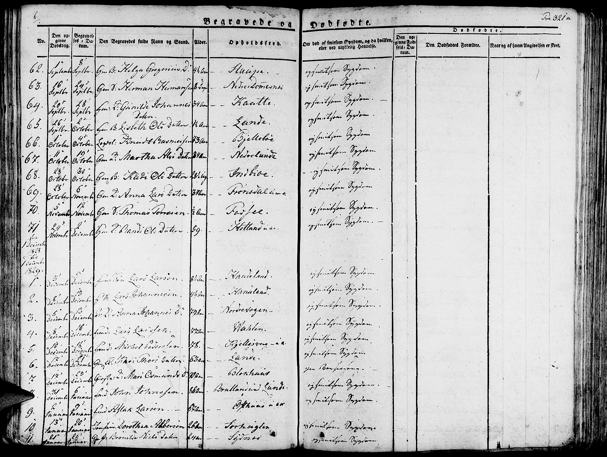 Fjelberg sokneprestembete, SAB/A-75201/H/Haa: Parish register (official) no. A 5, 1822-1834, p. 321