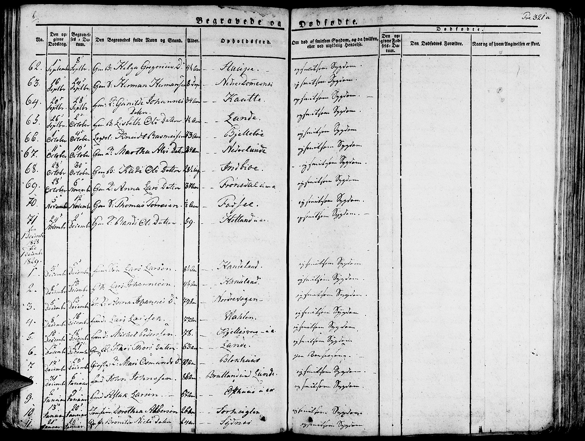 Fjelberg sokneprestembete, AV/SAB-A-75201/H/Haa: Parish register (official) no. A 5, 1822-1834, p. 321