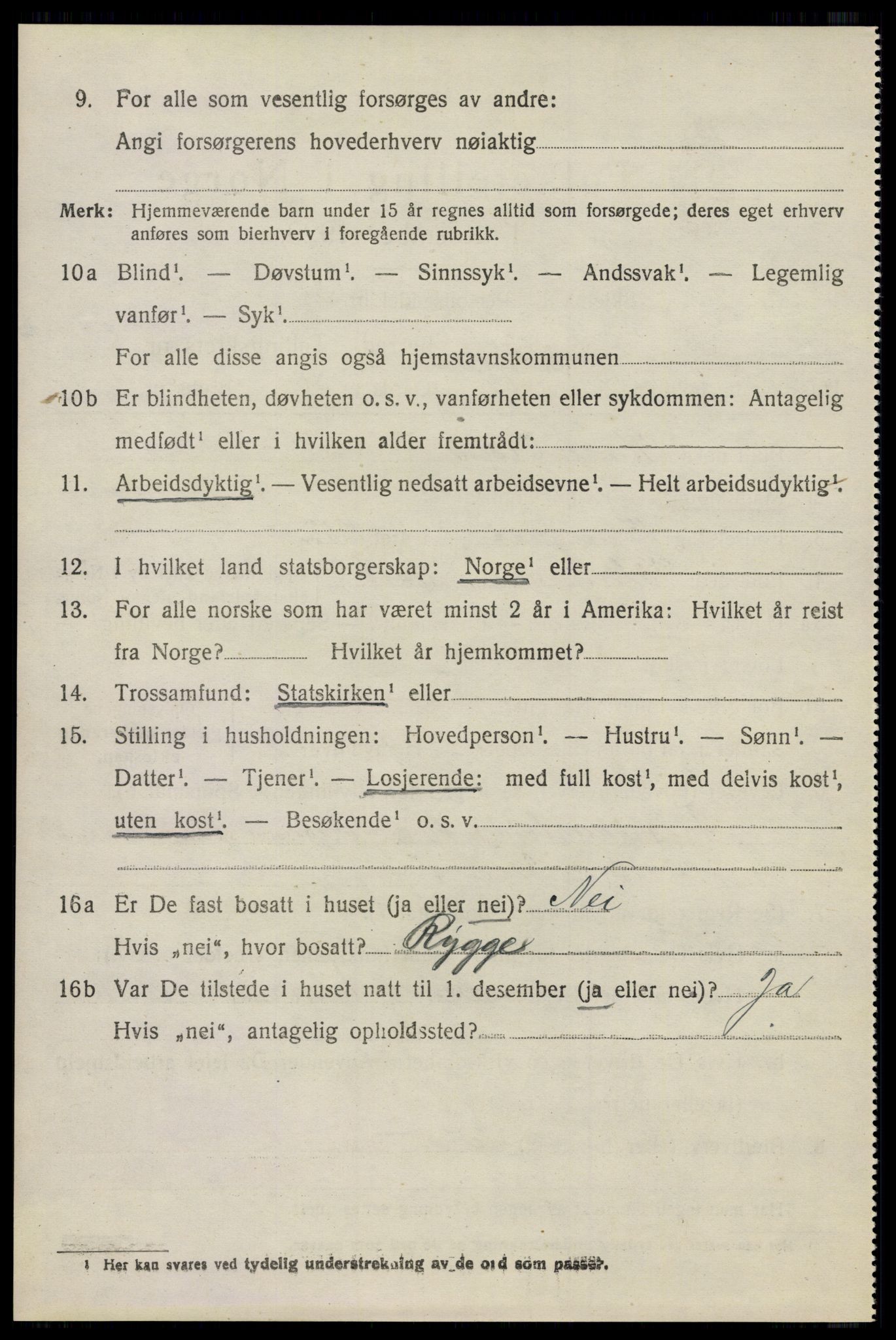 SAO, 1920 census for Moss land district, 1920, p. 8926