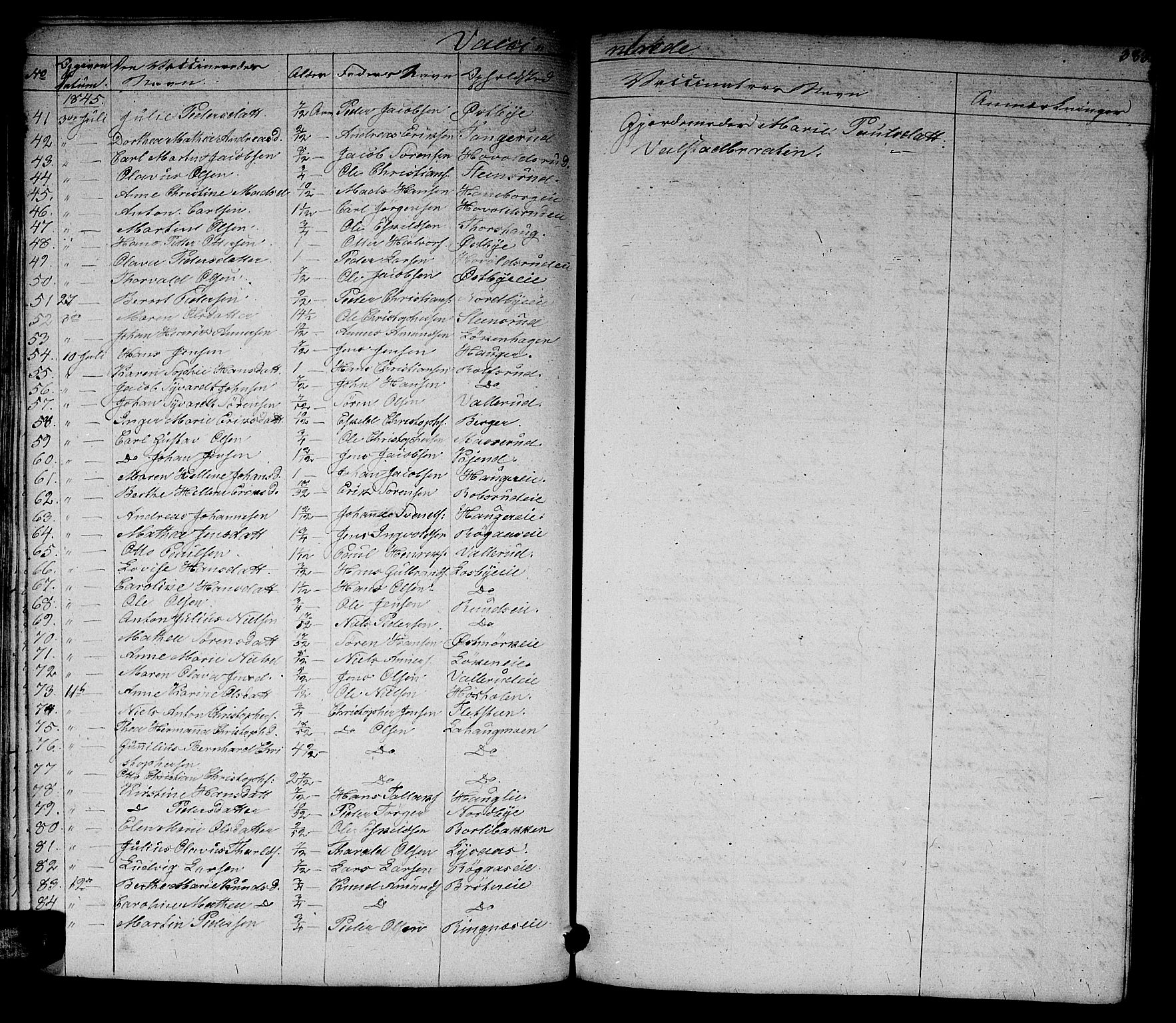 Skedsmo prestekontor Kirkebøker, AV/SAO-A-10033a/G/Ga/L0001: Parish register (copy) no. I 1, 1830-1854, p. 383