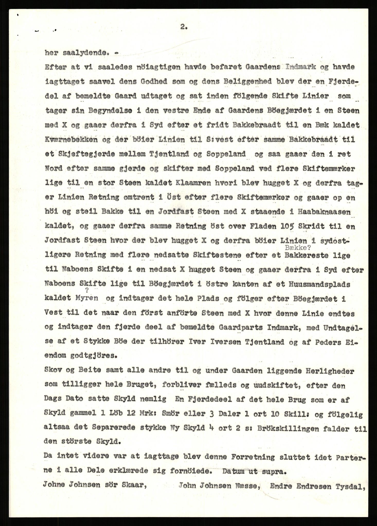 Statsarkivet i Stavanger, SAST/A-101971/03/Y/Yj/L0087: Avskrifter sortert etter gårdsnavn: Tjemsland nordre - Todhammer, 1750-1930, p. 101