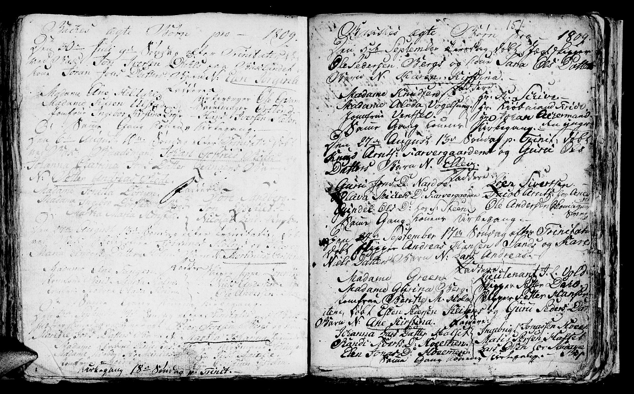 Ministerialprotokoller, klokkerbøker og fødselsregistre - Sør-Trøndelag, SAT/A-1456/604/L0218: Parish register (copy) no. 604C01, 1754-1819, p. 151