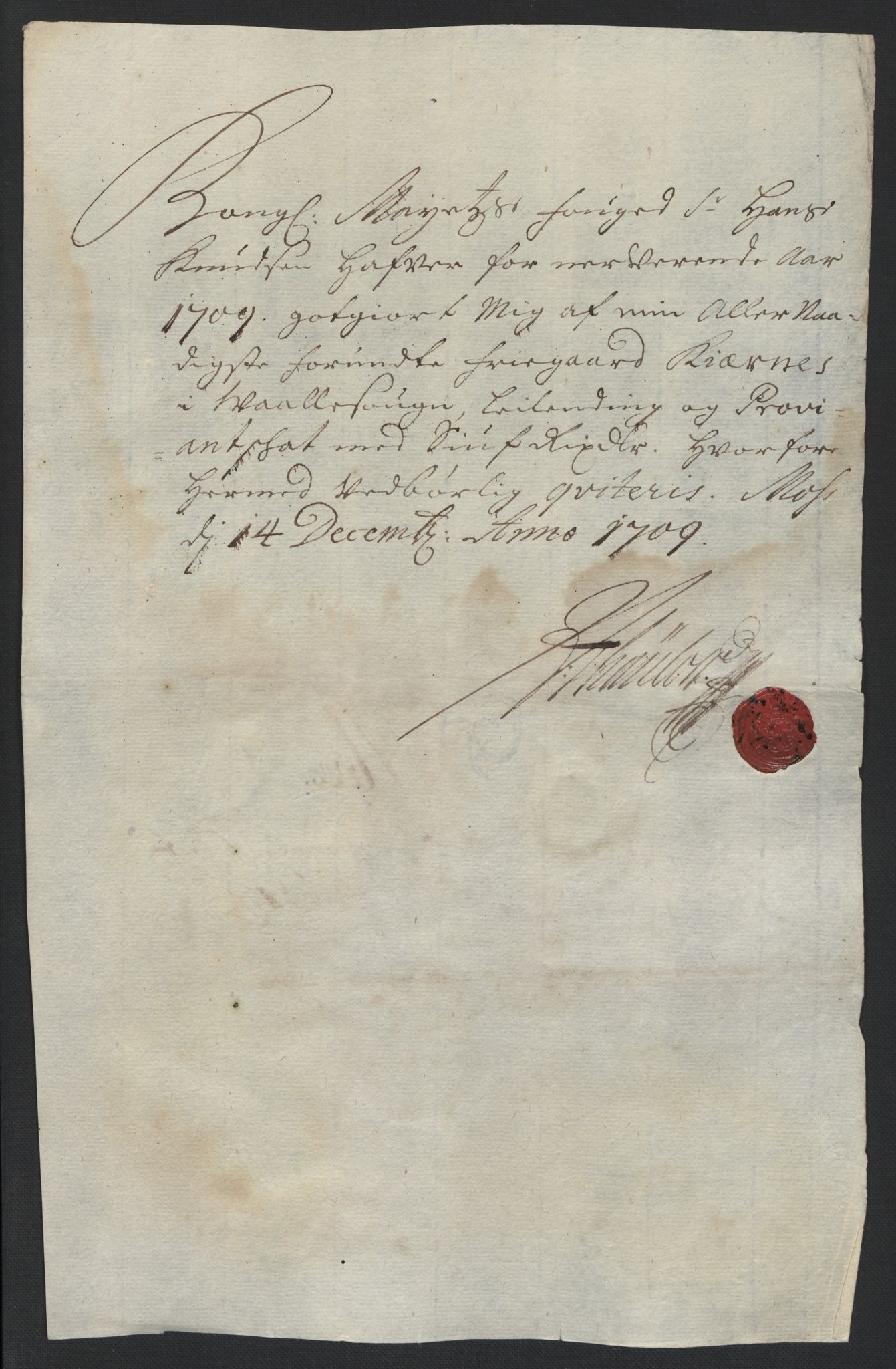 Rentekammeret inntil 1814, Reviderte regnskaper, Fogderegnskap, AV/RA-EA-4092/R04/L0135: Fogderegnskap Moss, Onsøy, Tune, Veme og Åbygge, 1709-1710, p. 155