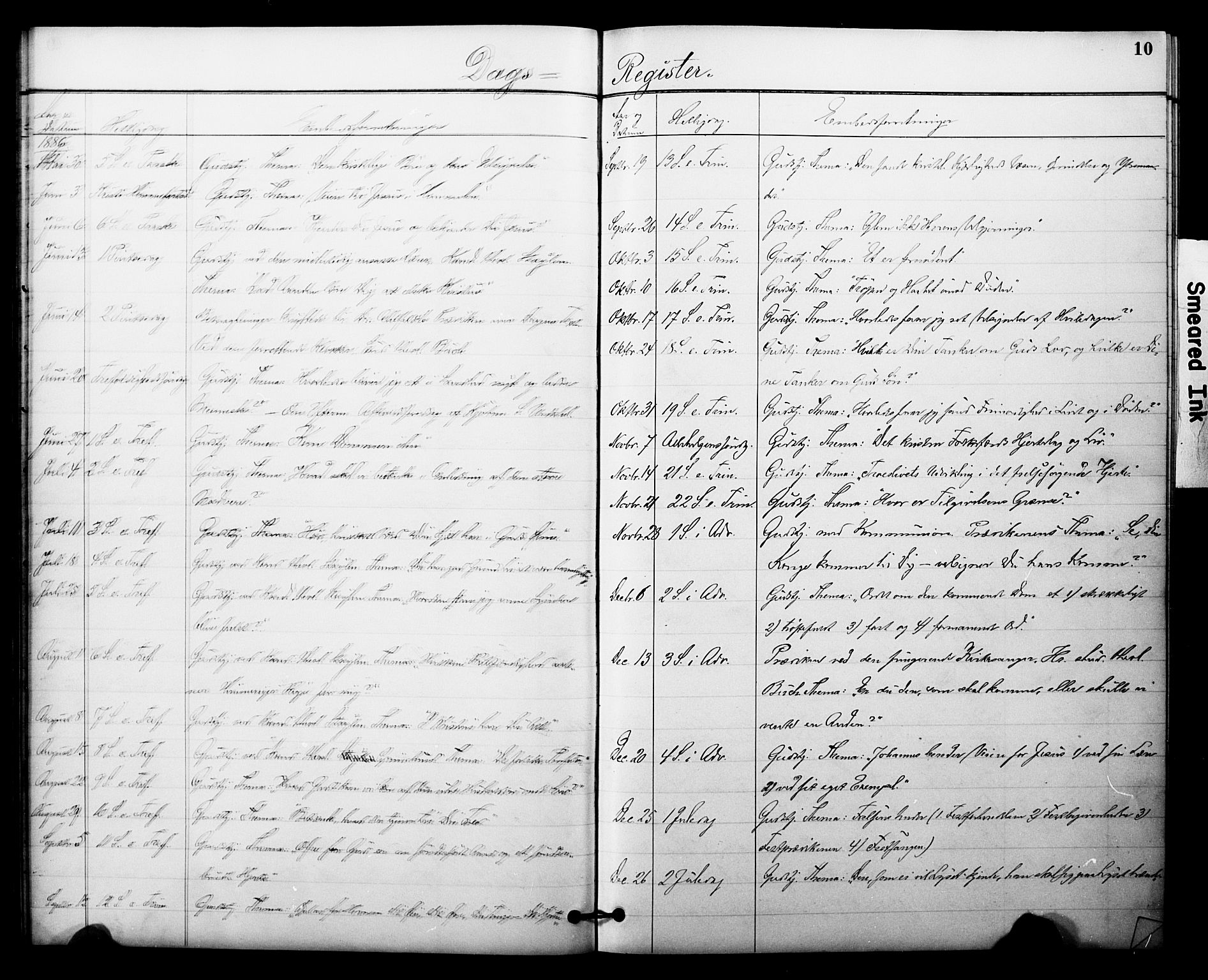 Akershus festnings slaveri Kirkebøker, SAO/A-10841/F/Fa/L0003: Parish register (official) no. 3, 1884-1912, p. 10