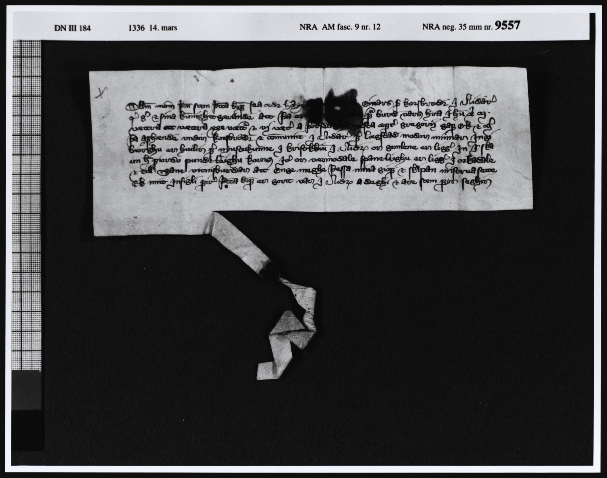 Riksarkivets diplomsamling, AV/RA-EA-5965/F05/L0030: NRA AM fasc. 9 nr. 4b-12, 1332-1358, p. 37