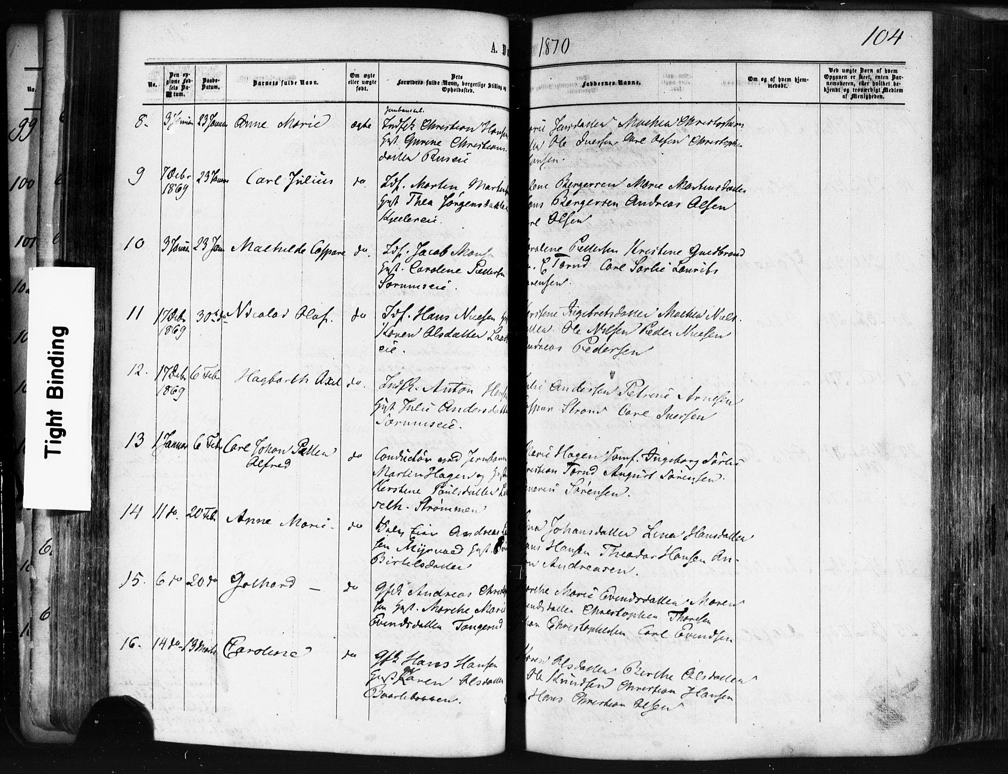 Skedsmo prestekontor Kirkebøker, AV/SAO-A-10033a/F/Fa/L0011: Parish register (official) no. I 11, 1866-1876, p. 104