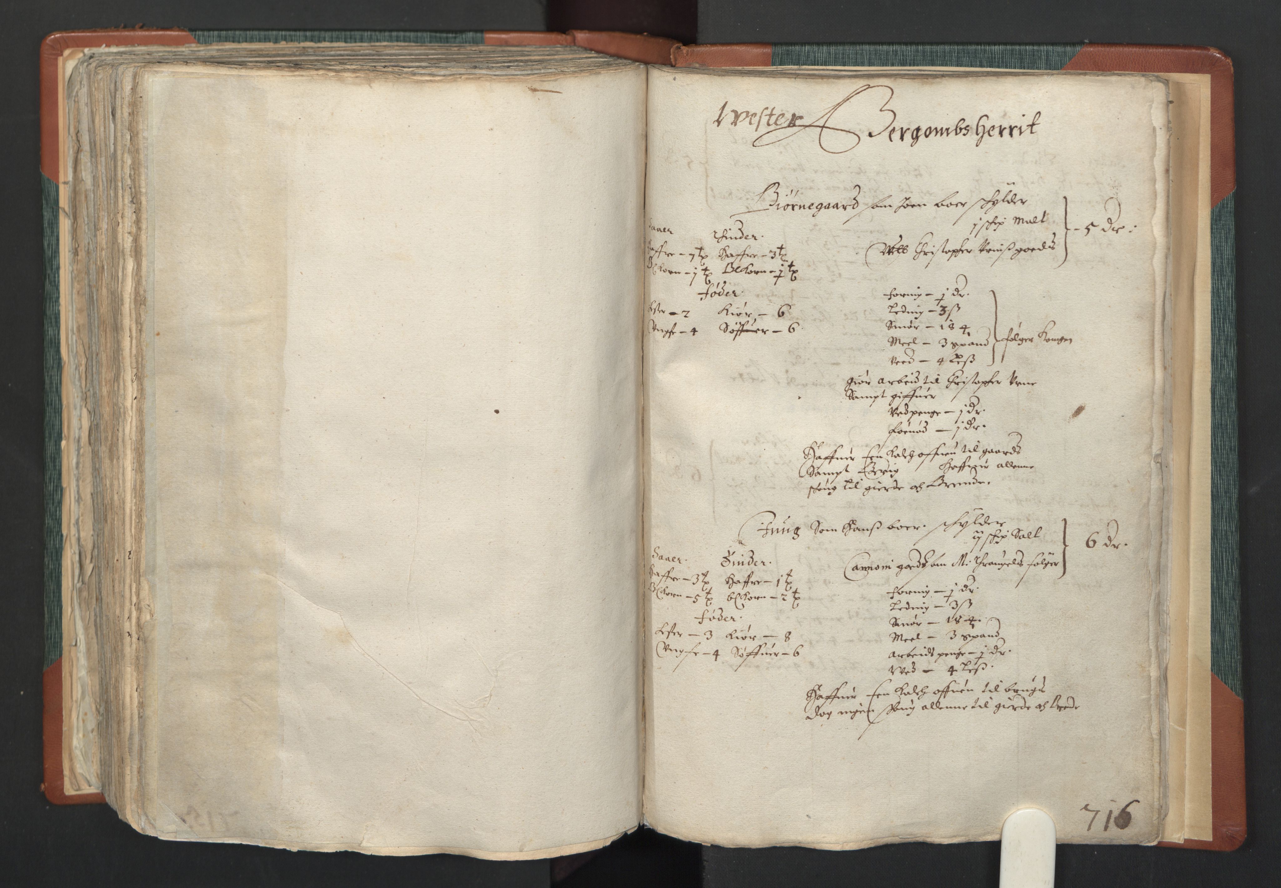 Rentekammeret inntil 1814, Realistisk ordnet avdeling, AV/RA-EA-4070/L/L0005: Kristiania lagdømme. Alminnelig jordebok med skatteligning for Marker og Follo len., 1661, p. 715b-716a
