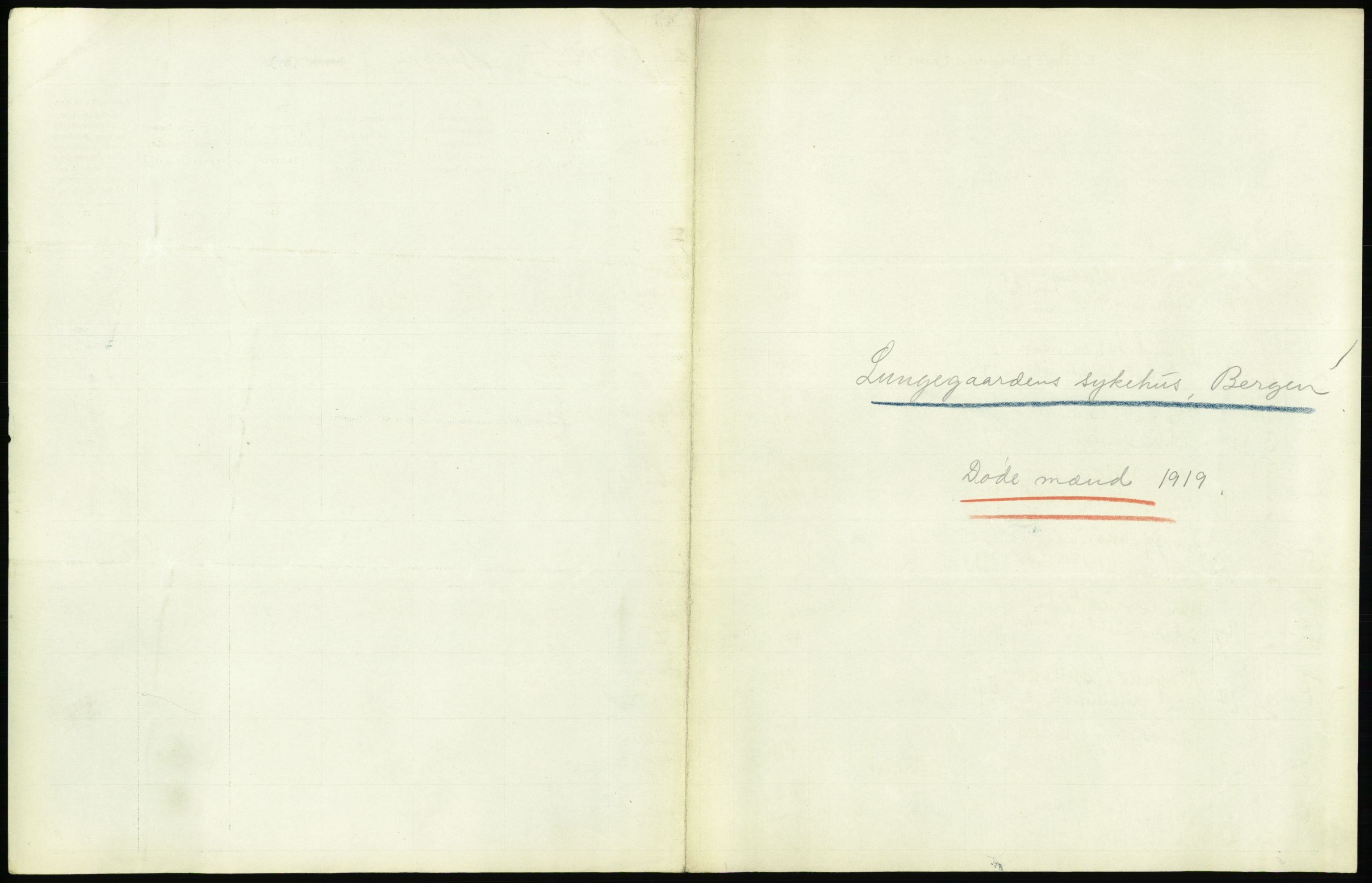 Statistisk sentralbyrå, Sosiodemografiske emner, Befolkning, RA/S-2228/D/Df/Dfb/Dfbi/L0035: Bergen: Gifte, døde, dødfødte., 1919, p. 427