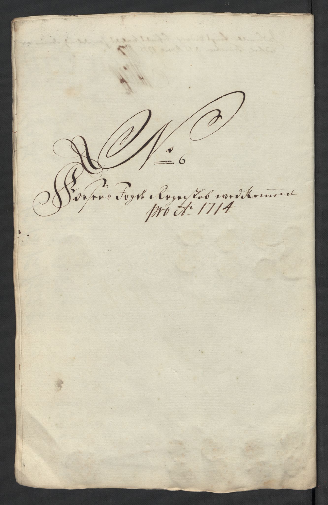 Rentekammeret inntil 1814, Reviderte regnskaper, Fogderegnskap, RA/EA-4092/R57/L3862: Fogderegnskap Fosen, 1714, p. 99