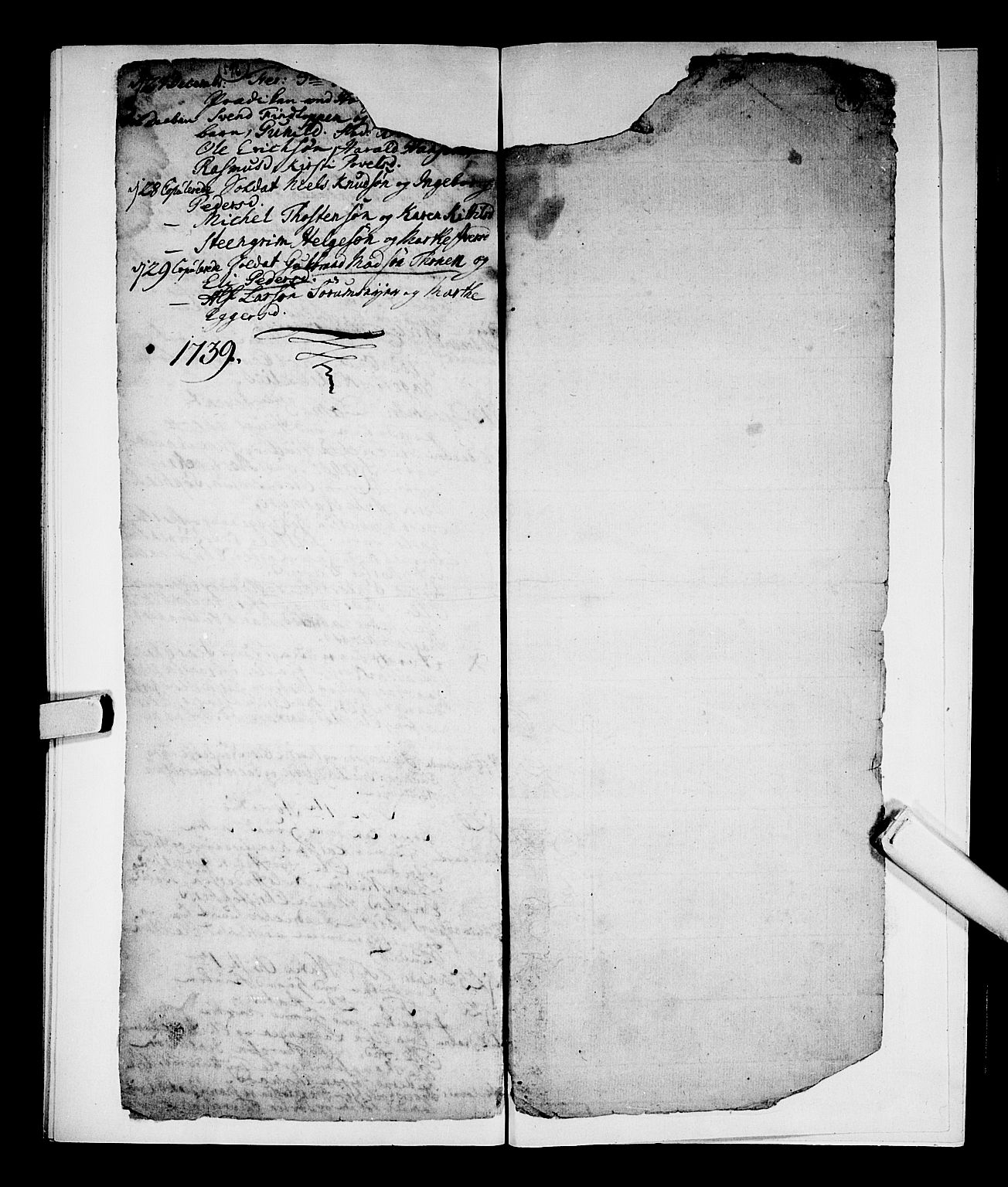 Norderhov kirkebøker, SAKO/A-237/F/Fa/L0002b: Parish register (official) no. 2B, 1726-1739, p. 596-597