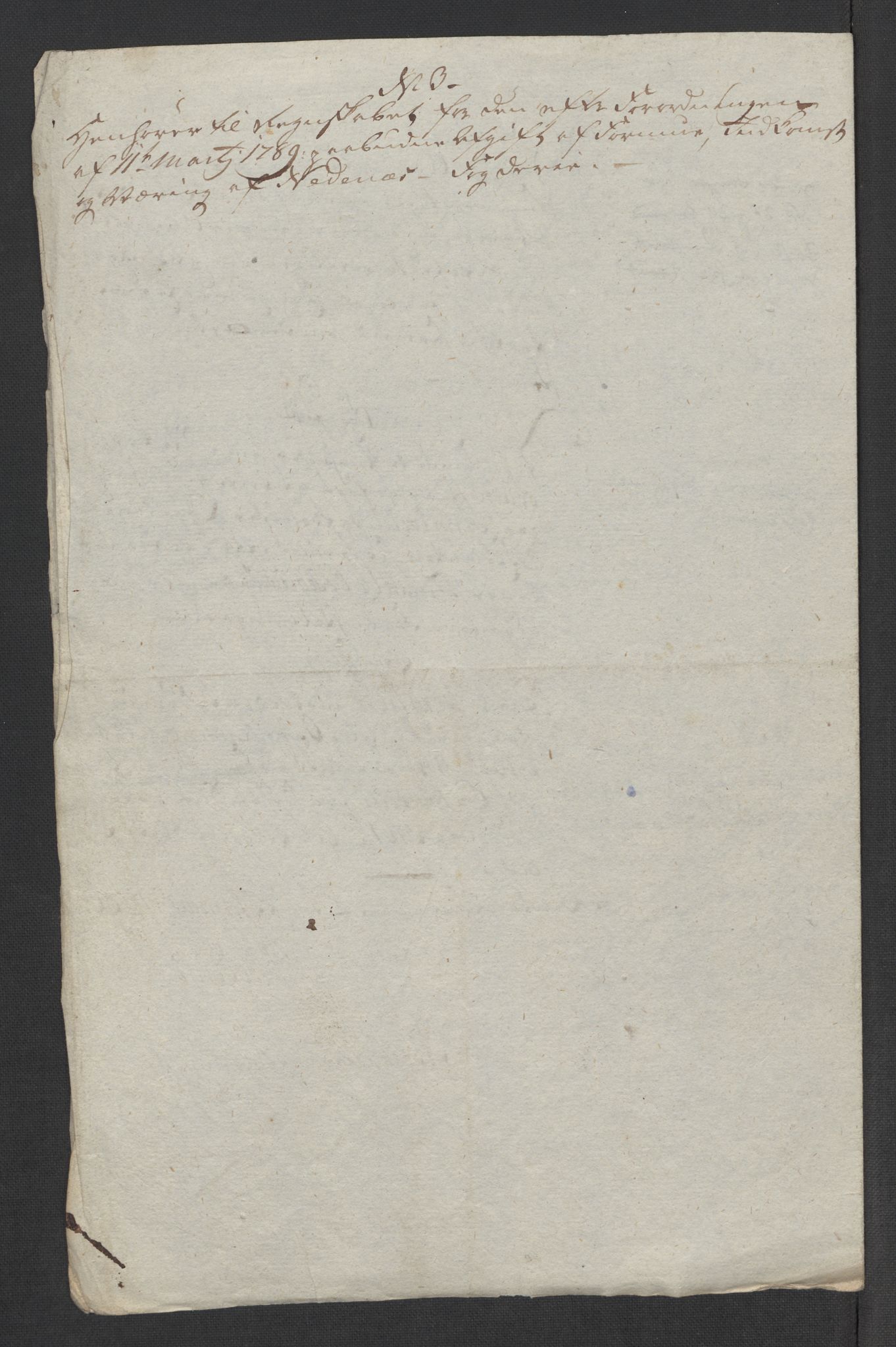 Rentekammeret inntil 1814, Reviderte regnskaper, Mindre regnskaper, RA/EA-4068/Rf/Rfe/L0027: Nedenes fogderi, Nedre Romerike fogderi, 1789, p. 116