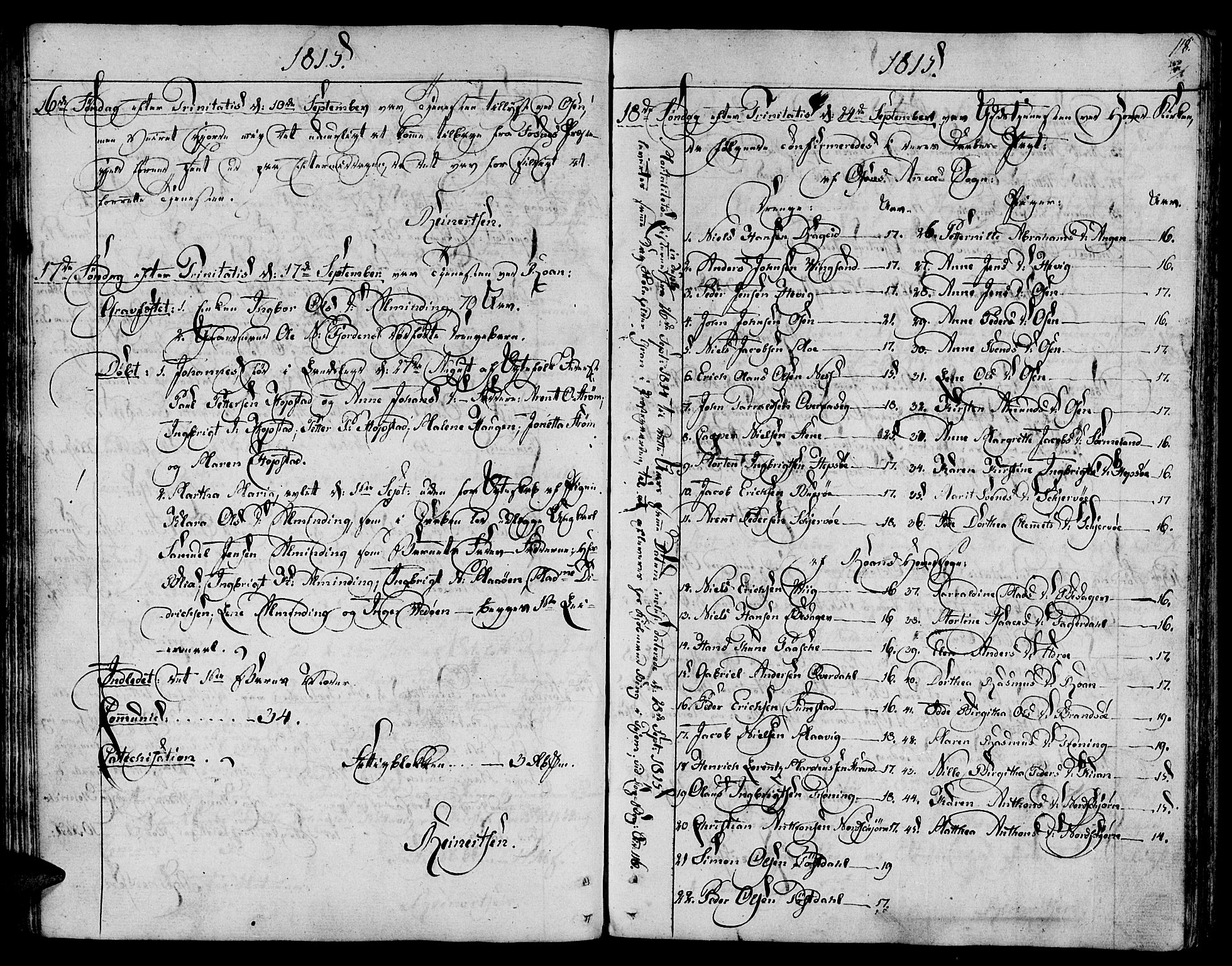 Ministerialprotokoller, klokkerbøker og fødselsregistre - Sør-Trøndelag, AV/SAT-A-1456/657/L0701: Parish register (official) no. 657A02, 1802-1831, p. 118