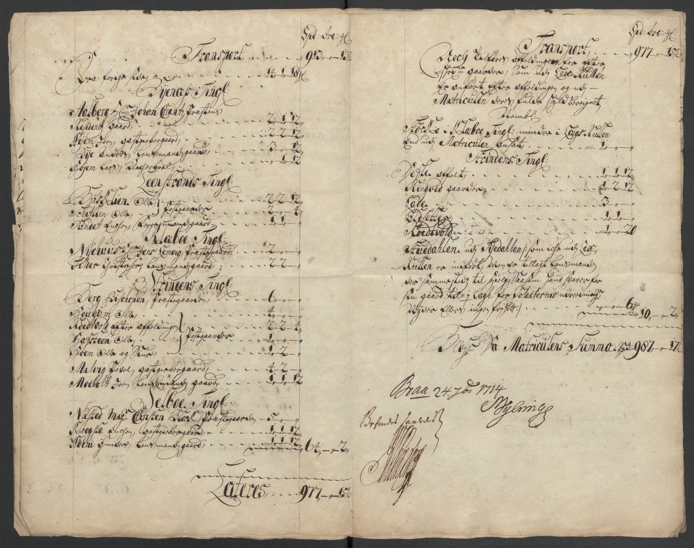 Rentekammeret inntil 1814, Reviderte regnskaper, Fogderegnskap, RA/EA-4092/R61/L4111: Fogderegnskap Strinda og Selbu, 1709-1710, p. 276