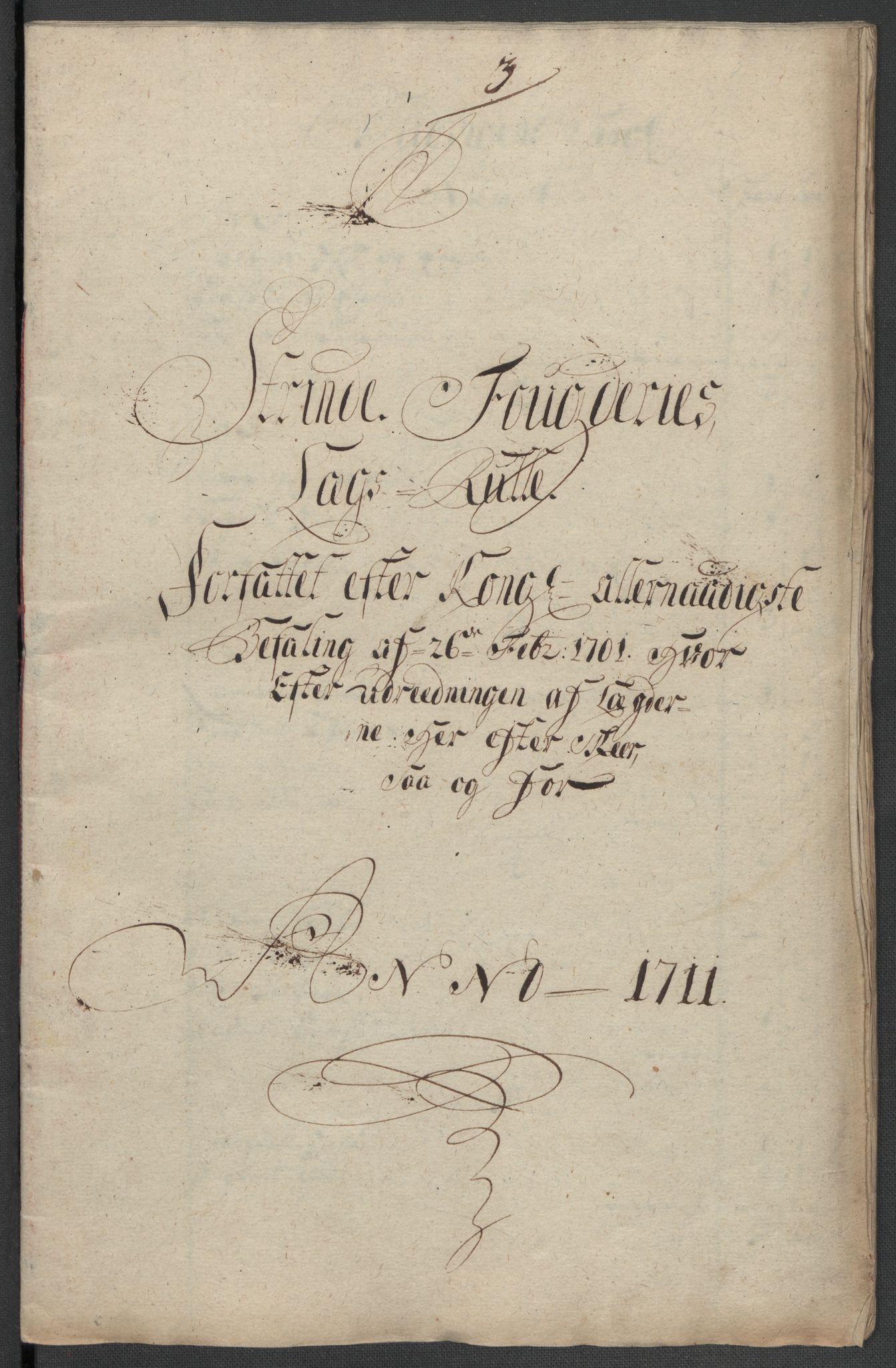 Rentekammeret inntil 1814, Reviderte regnskaper, Fogderegnskap, AV/RA-EA-4092/R61/L4112: Fogderegnskap Strinda og Selbu, 1711, p. 58