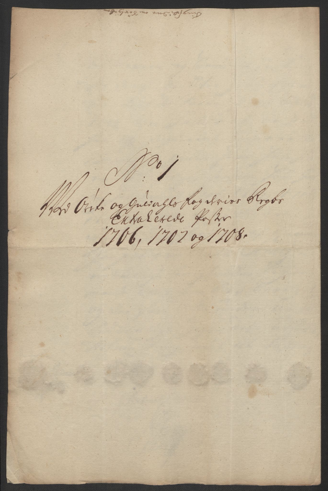 Rentekammeret inntil 1814, Reviderte regnskaper, Fogderegnskap, RA/EA-4092/R60/L3958: Fogderegnskap Orkdal og Gauldal, 1708, p. 515