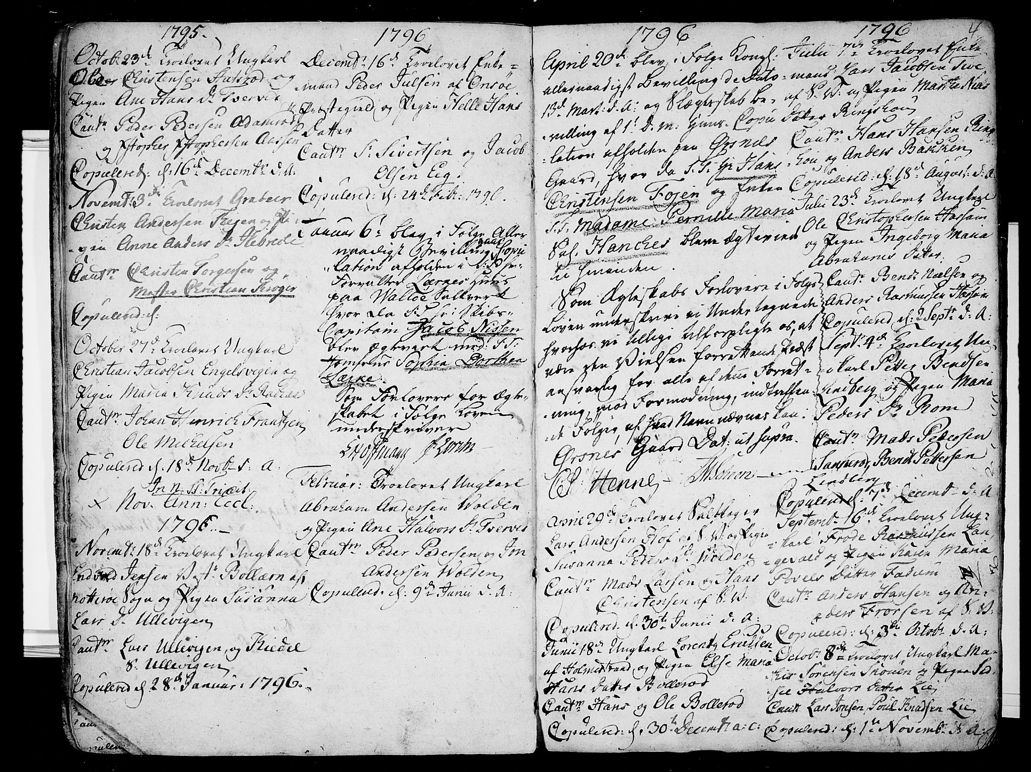 Sem kirkebøker, AV/SAKO-A-5/F/Fb/L0003: Parish register (official) no. II 3, 1792-1814, p. 4