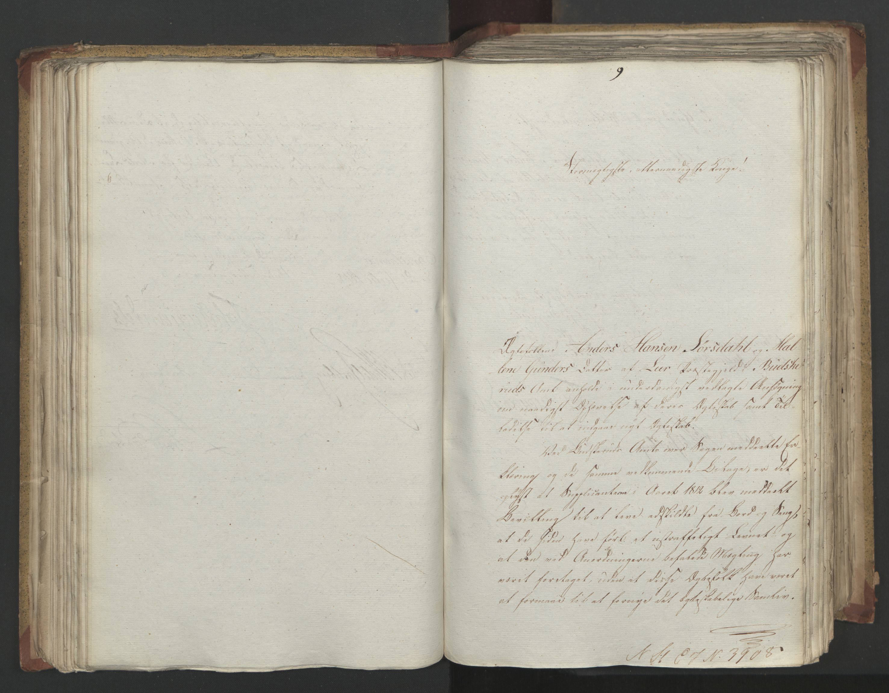 Statsrådsavdelingen i Stockholm, AV/RA-S-1003/D/Da/L0019: Regjeringsinnstillinger nr. 3856-4052, 1819, p. 121
