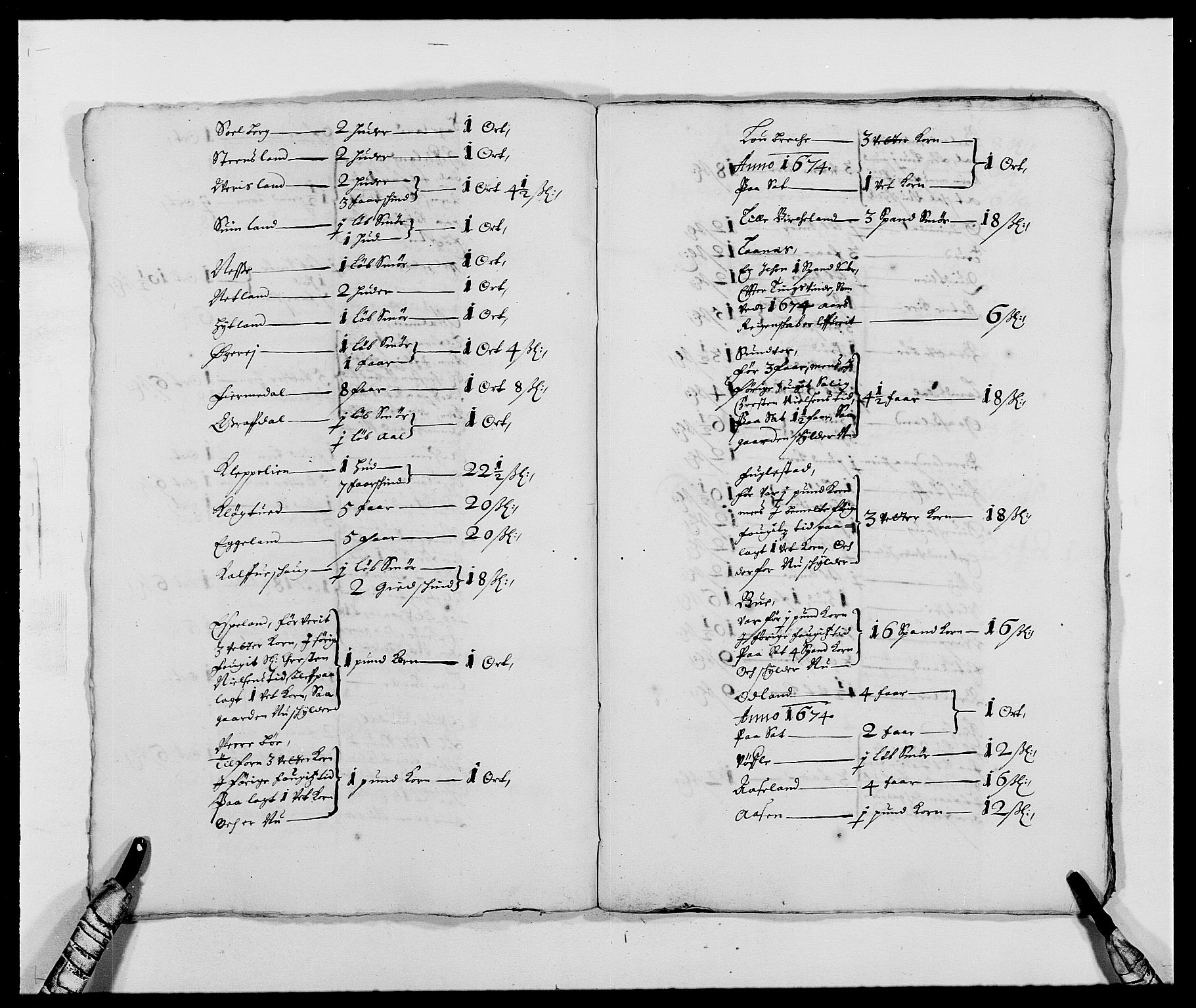 Rentekammeret inntil 1814, Reviderte regnskaper, Fogderegnskap, RA/EA-4092/R46/L2715: Fogderegnskap Jæren og Dalane, 1675, p. 72