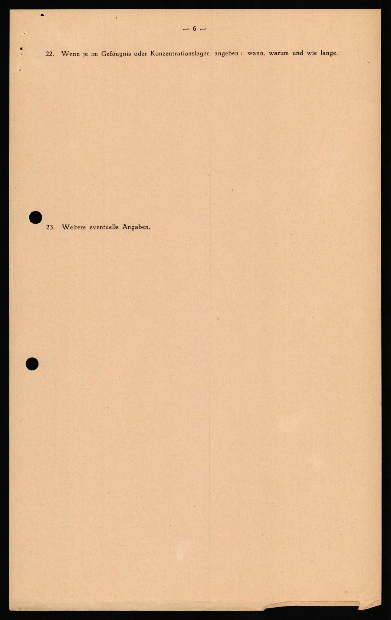 Forsvaret, Forsvarets overkommando II, AV/RA-RAFA-3915/D/Db/L0030: CI Questionaires. Tyske okkupasjonsstyrker i Norge. Tyskere., 1945-1946, p. 476